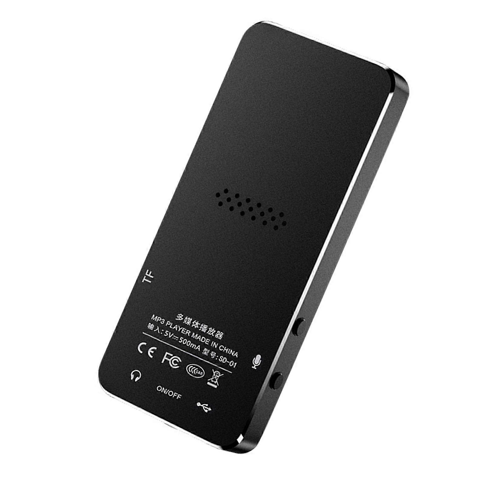 MP3 Player with BT 5.2 Portable Digital Sports Audio Player Built-in Clear Speaker Multi-Function FM Radio Voice Recorder Game Player