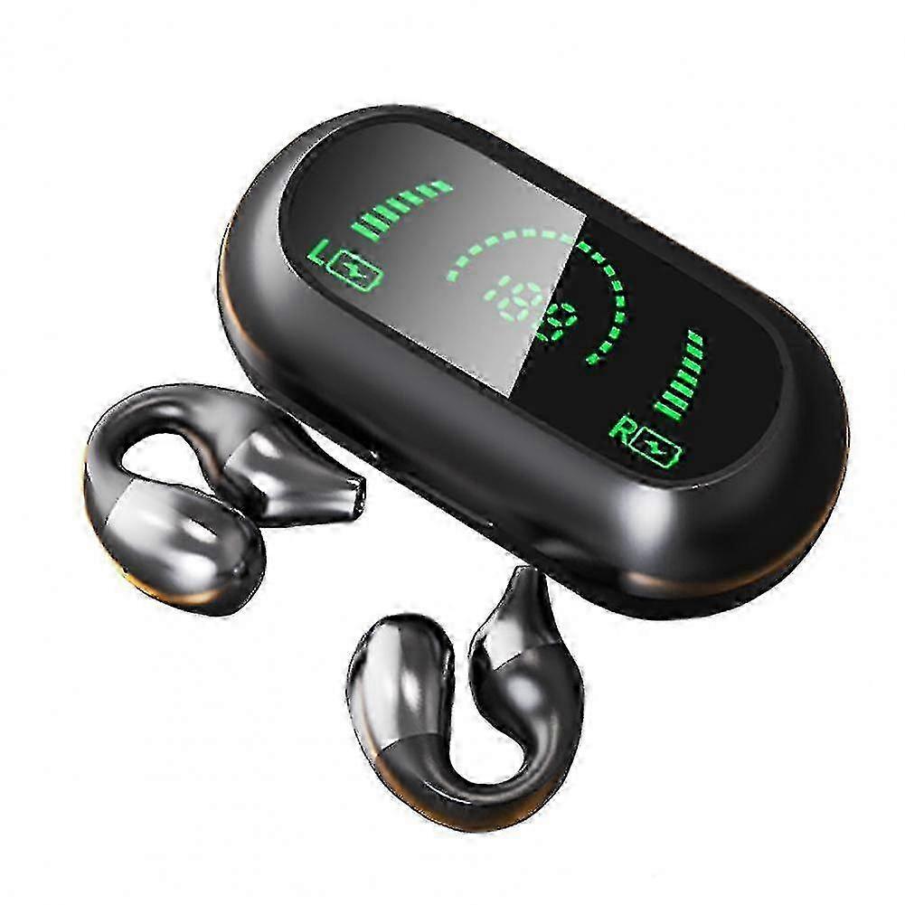 Bone Conduction Bluetooth Earclip Headphones, Comfortable Wireless Earbuds