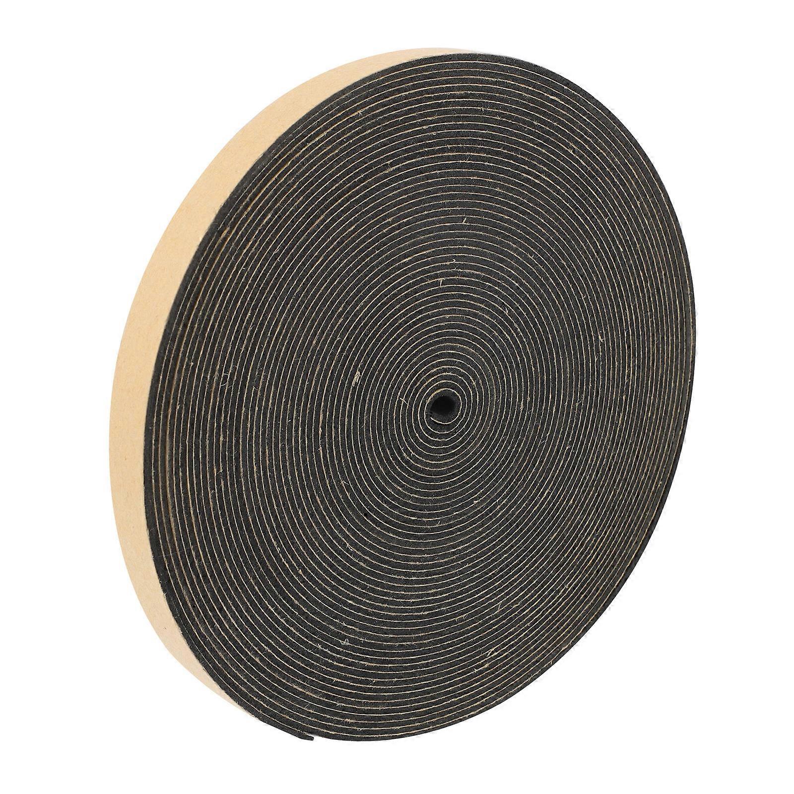 EVA Foam Strip for Speaker Protection with Strong Adhesion 1 Roll 18mm Black Sealing Tape