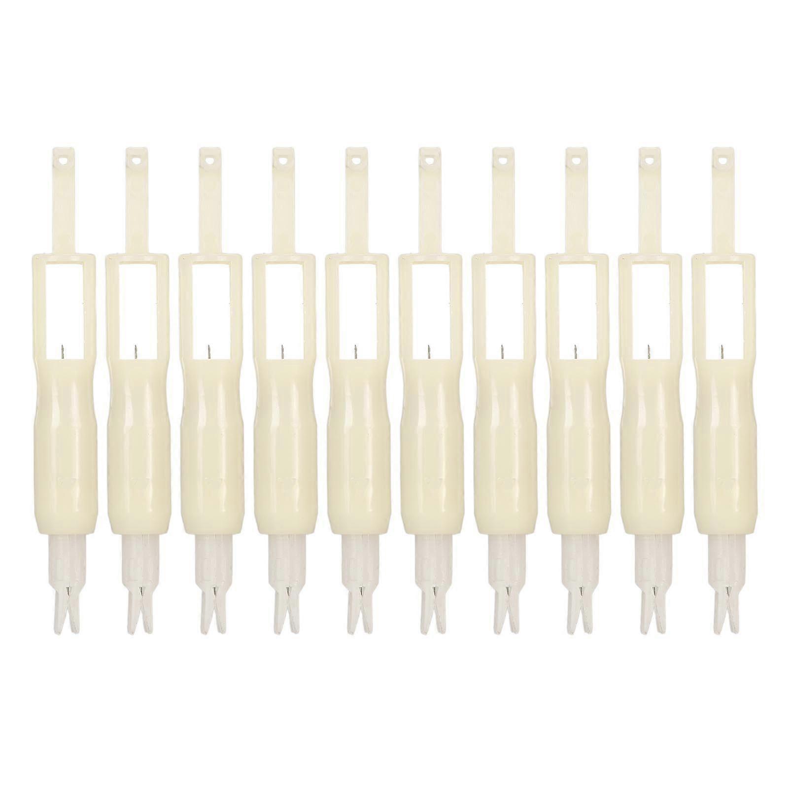 2025 Latest Model  10pcs Sewing Machine Needle Inserter Threader Automatic