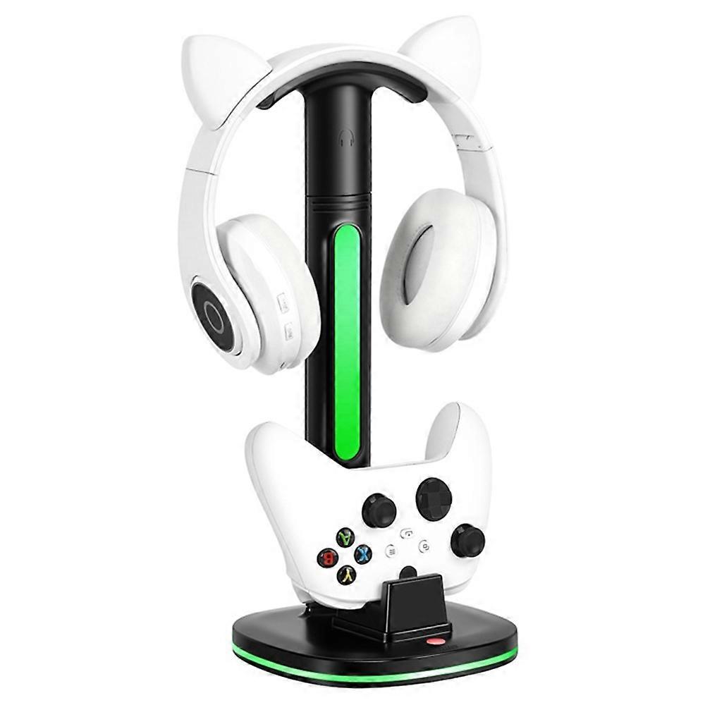 B9z RGB Light Game Controller Ladegerät Dock Kopfhörerhalter mit R2G 2 * USB-Anschluss - Für Xbox