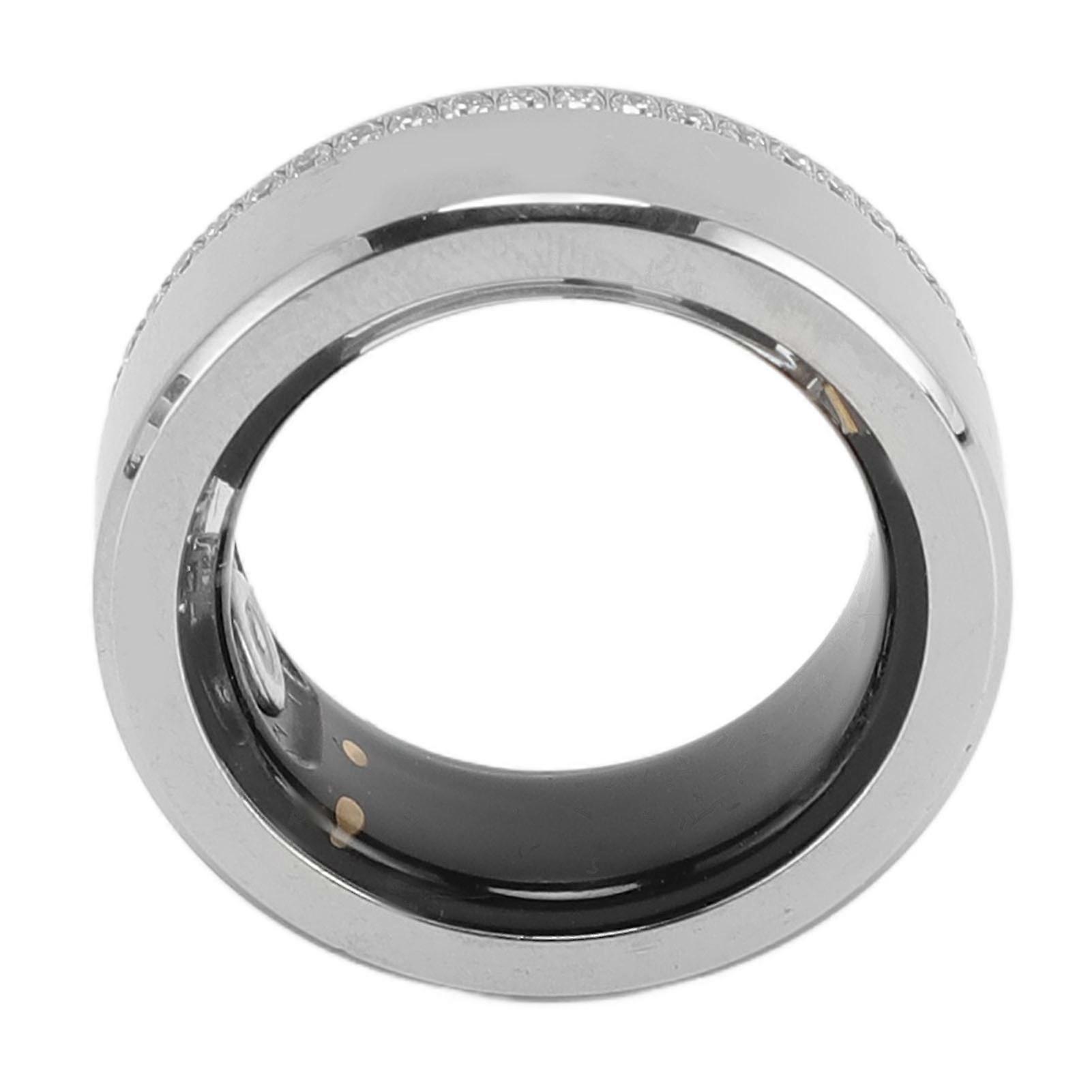 Smart Ring Bluetooth IP68 Water Proof Low Power Consumption Step Count Fitness Tracker Ring Size 9 (ID 22.7mm/0.89in) 
