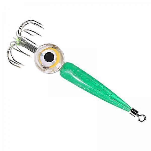 Electronic Bait Light Hook 4-Pack Fishing Bait Light Pulls Green Jig