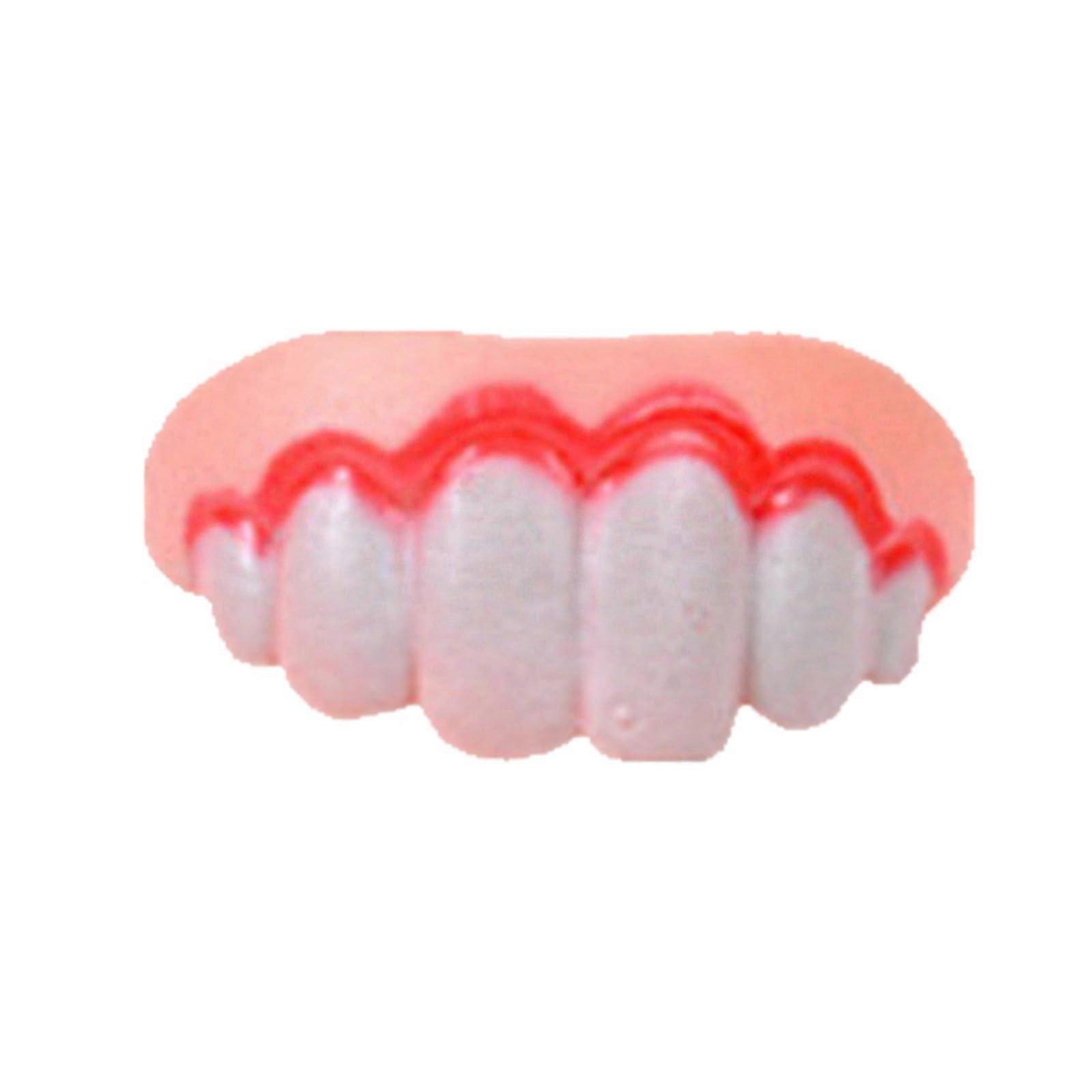 Spoofing Toys Funny Dentures Teeth Kjn166 - B Model, 5x2x3cm Size, Realistic Shape, Durable Material