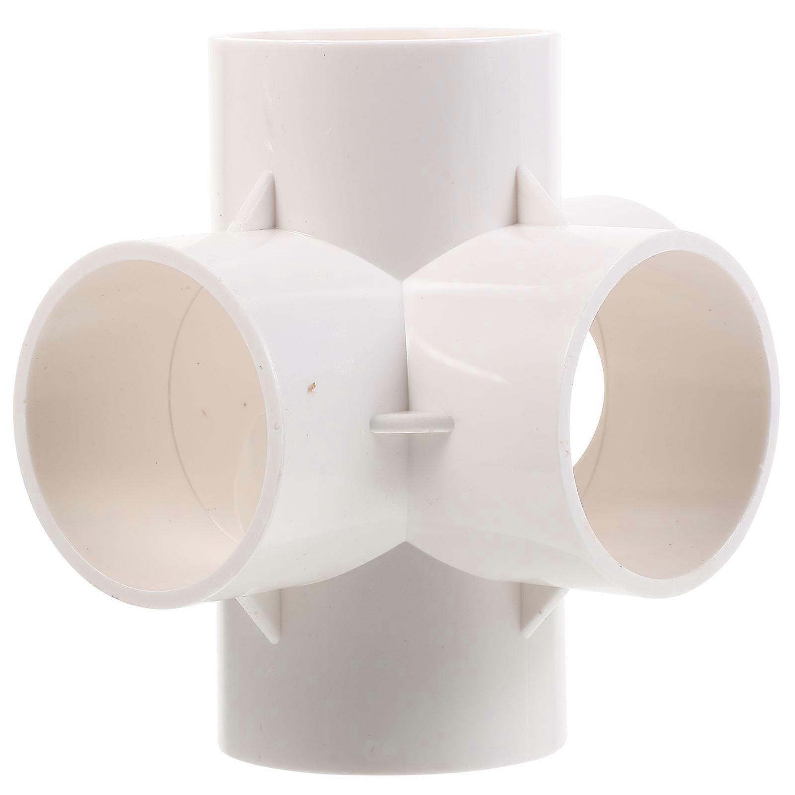 2pcs PVC T Connector Elbow Fittings for PVC Pipes – Ideal for DIY Garden Fences, Structures & Multi Purpose Projects – Easy Installation