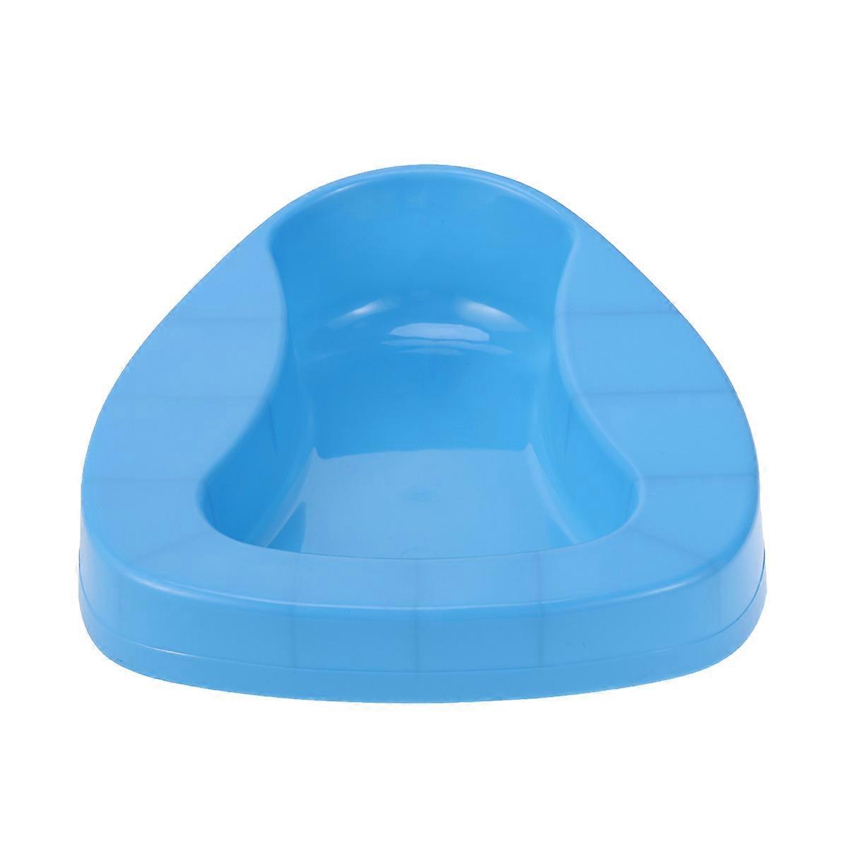 Adult Bed Pan Plastic Toilet Bowl For Immobile Patients 2Pcs Use