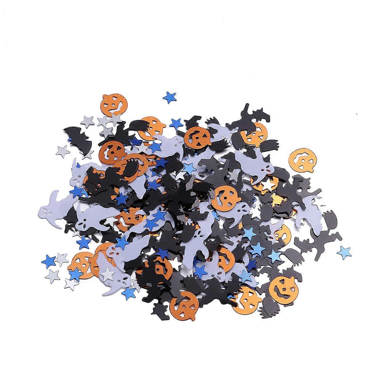 Party Table Scatter Decorations Halloween Confetti Assorted Color Plastic For Events 2Set