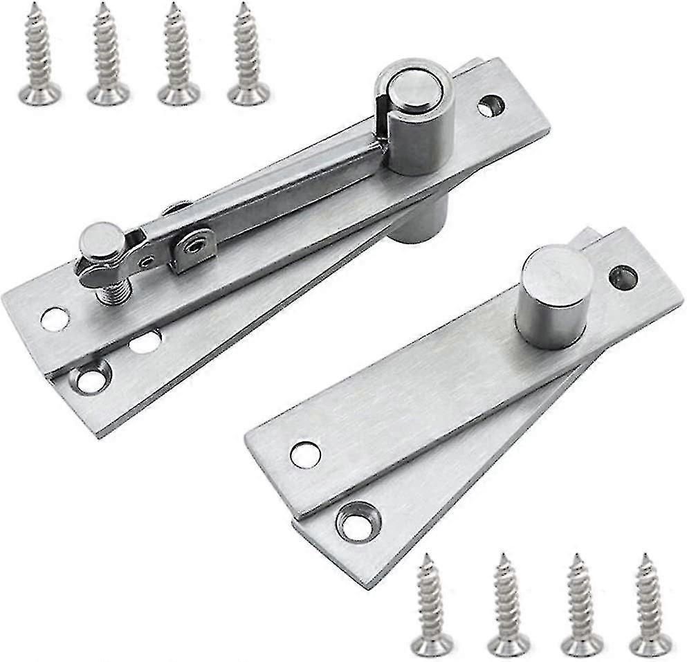 Rotary Hinge,door Pivot Hinge,concealed Pivot,up And Down Pivot Door Hinge,stainless Steel(silver)