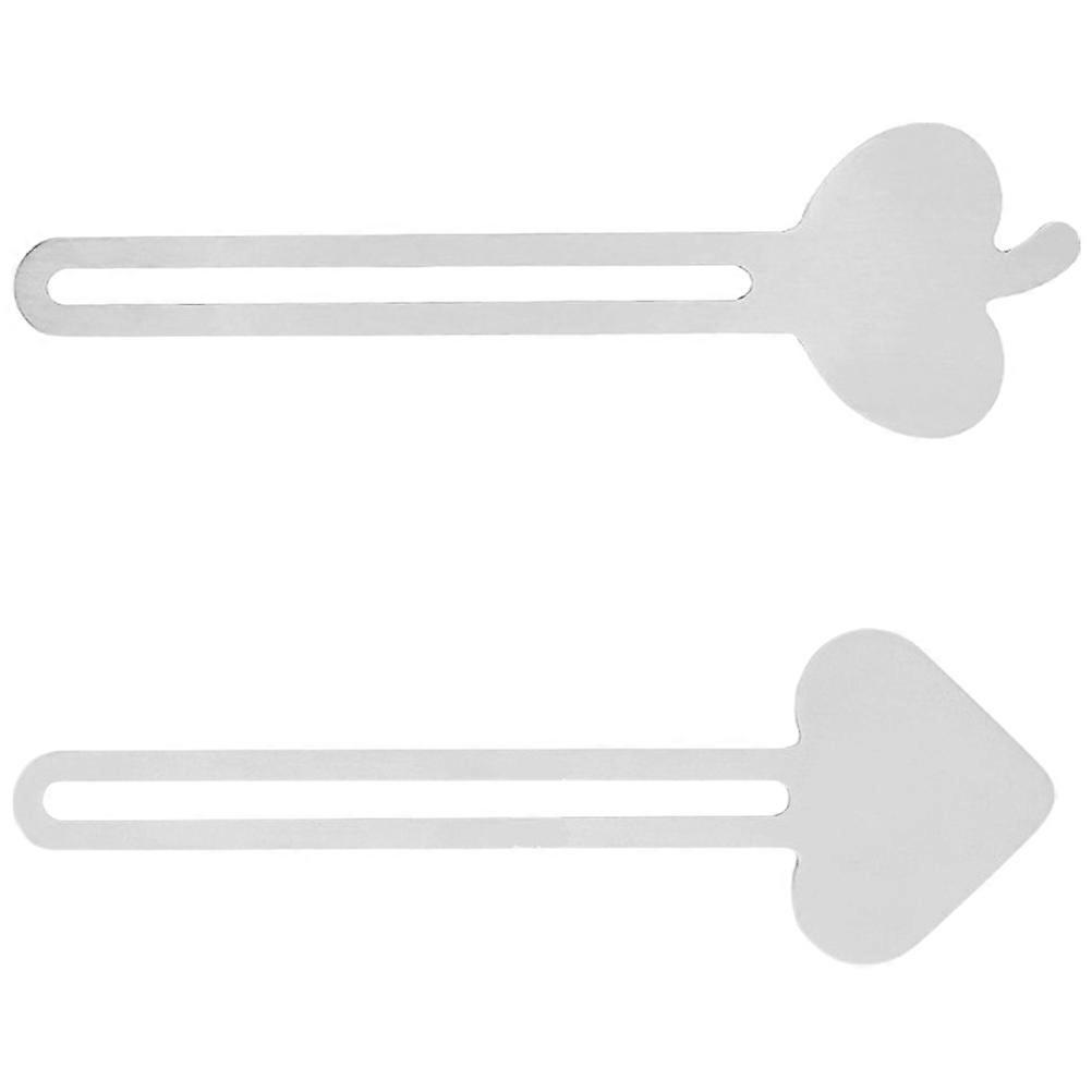 Tube Squeezer Toothpaste Tool Dispensing Saving Products Daily Life Stainless Steel 10.00X3.00X0.10cm 2Pcs