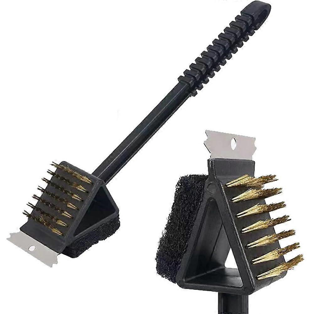 BBQ Wire Cleaning Brush Grill Cleaning Tool Scraper 2-Pack Barbecue Oven Cleaner Ref 3155