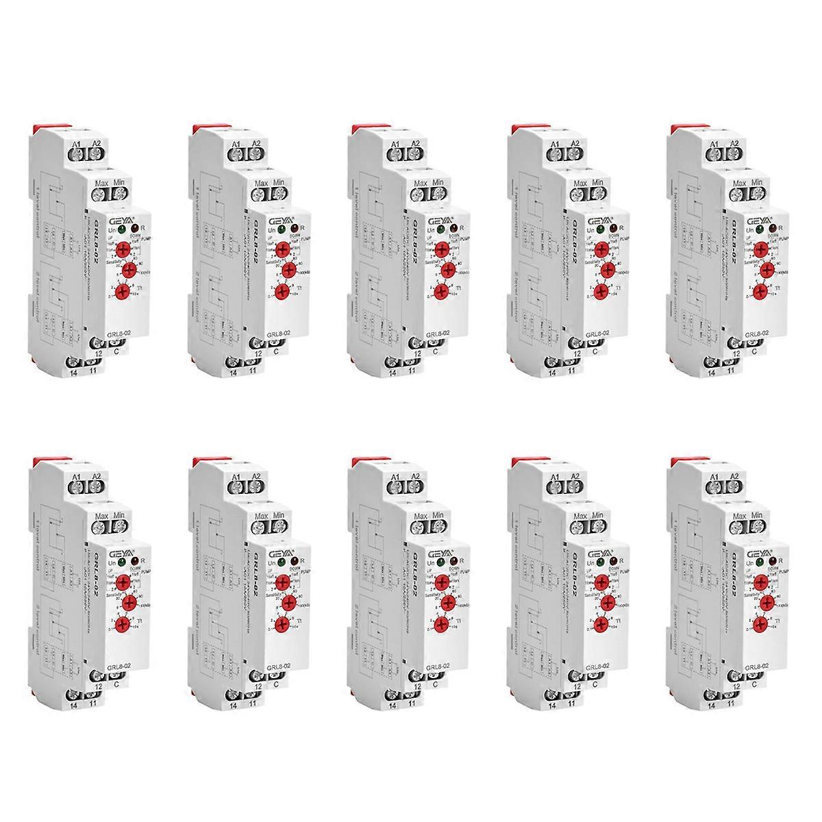 GRL8-02 Liquid Control Relay Level Control Relay 10A AC 24V-240V