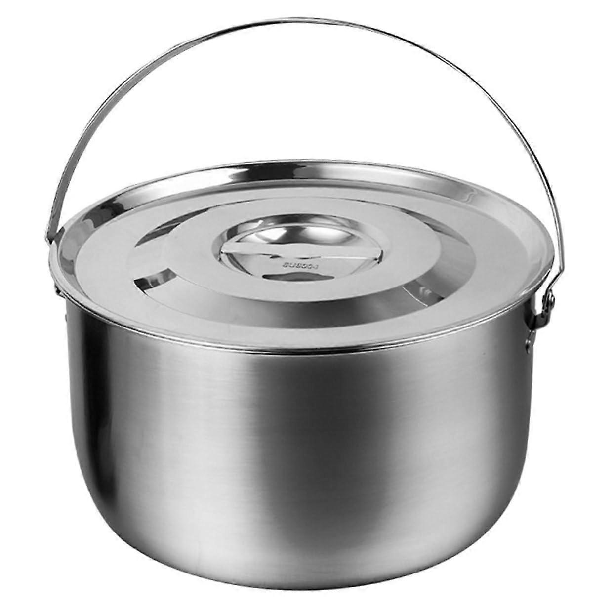 Oil pan with lid and handle hightemperature storage solution for kitchen fat for home restaurant and hotel durable and lightweight