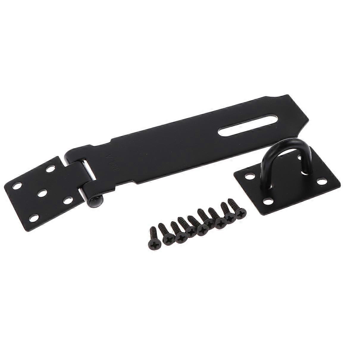 Heavy Duty Black Door Bolt Latch for Use – Rustproof, Durable & Easy to Install for Internal Doors