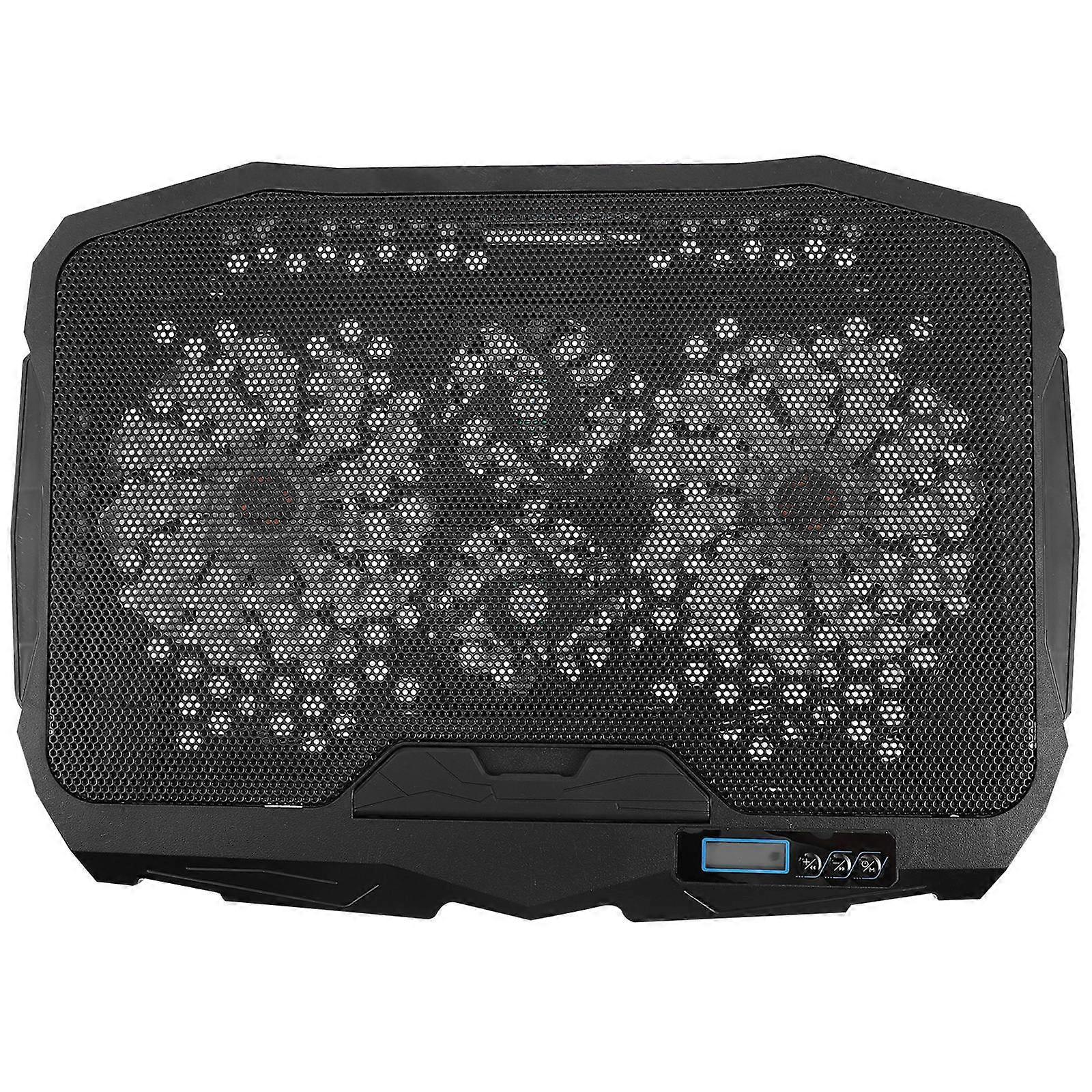Laptop Cooling Adjustable Laptop Cooler Stand Home Use Black 1Set