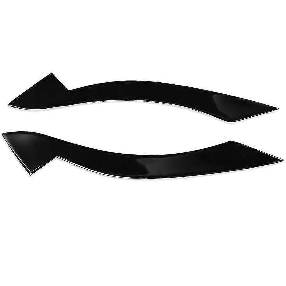 Car Headlight Eyebrow Eyelid Cover Trim Decoration Suitable for a Certain Brand Z4 E89 2009-2015 Headlight Eyelid Eyebrow Trims
