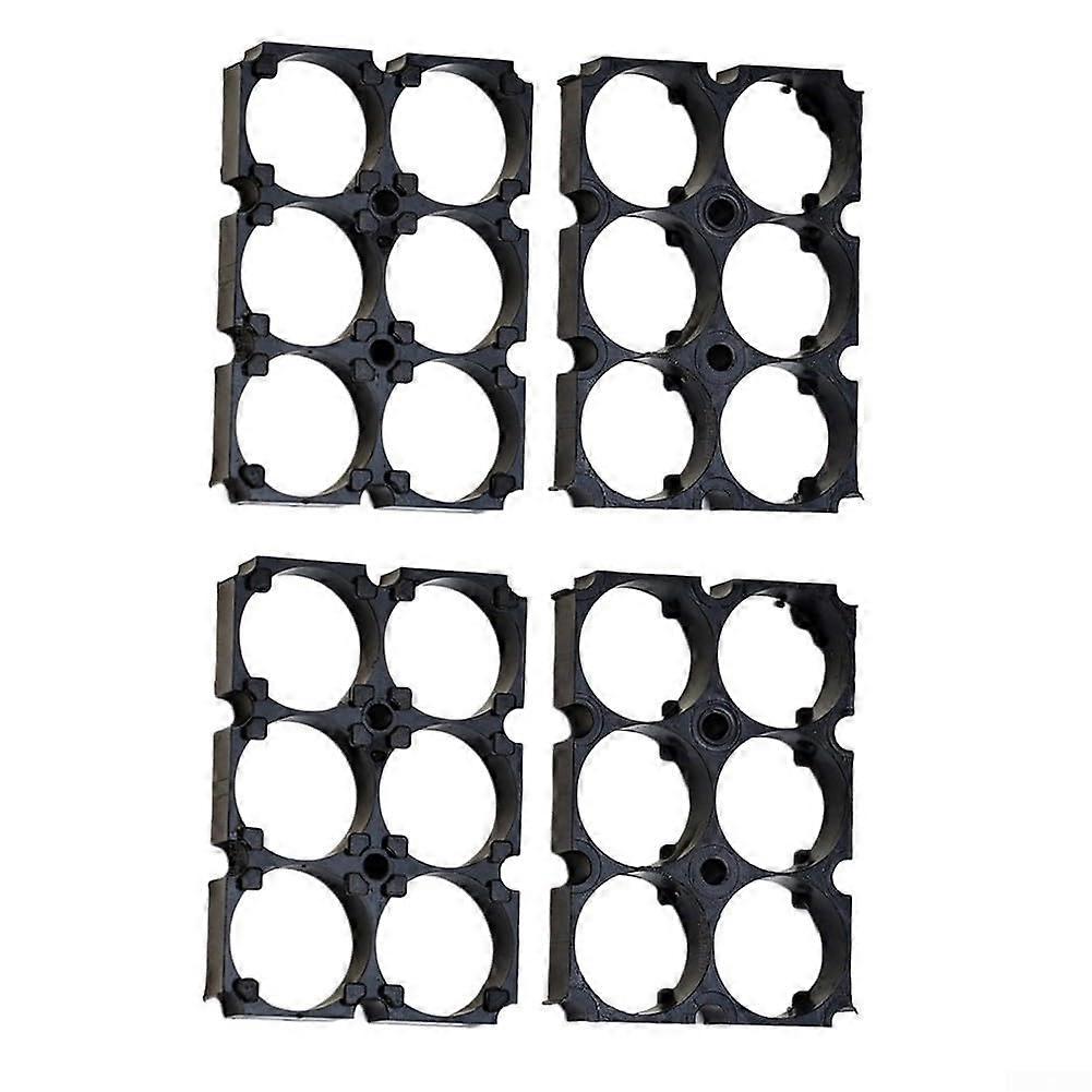 21700 Battery Holders, Stable Plastic Frame Mounts, 4 Pack, Durable Home Improvement Battery Storage Solutions
