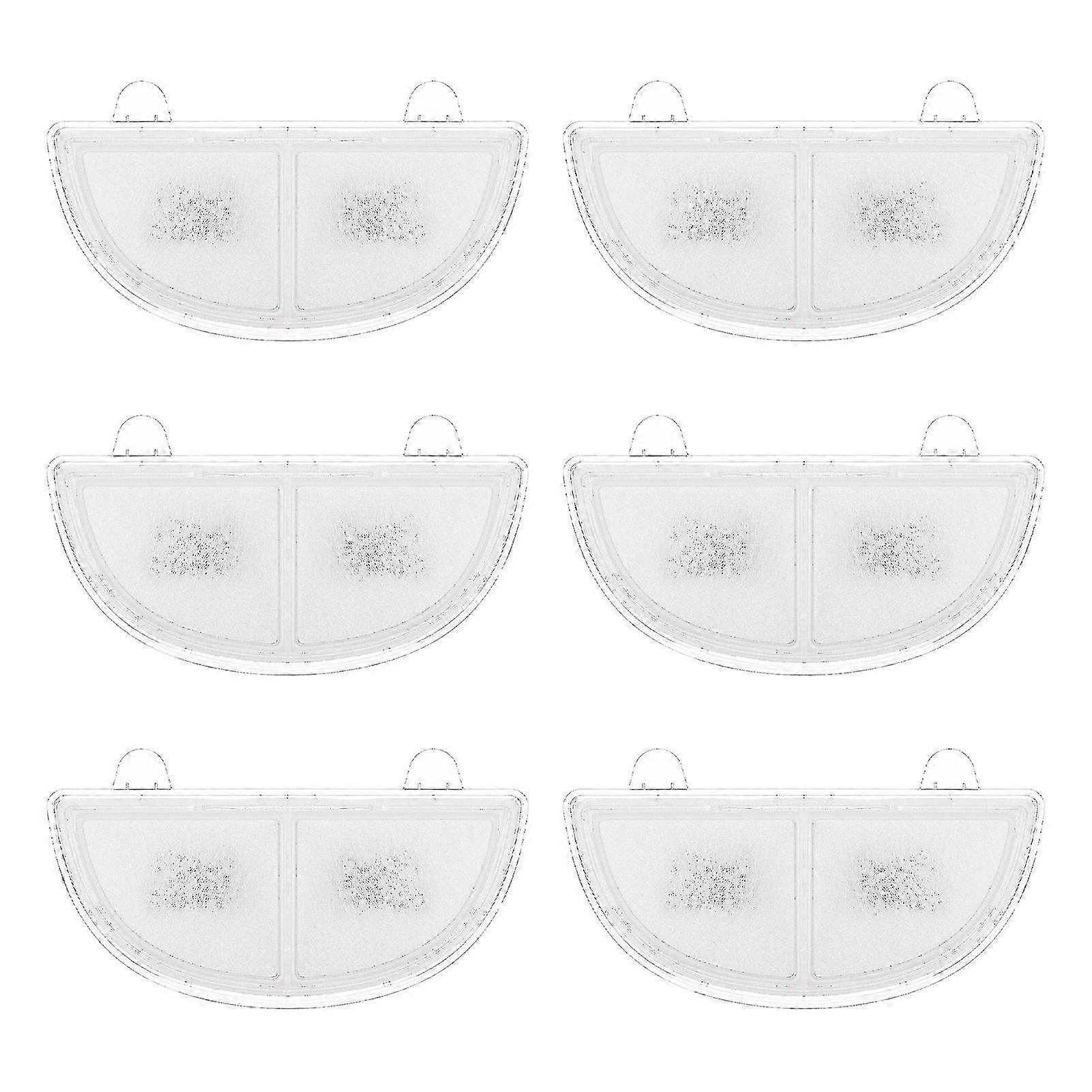 6pcs Activated Carbon Pet Fountain Filter for Cats and Dogs, Easy to Use and Keep Clean