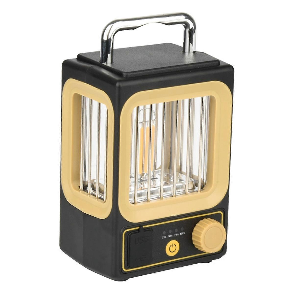 Outdoor Solar LED Light Lamp USB Rechargeable LED Solar Camping Light Portable Lanterns