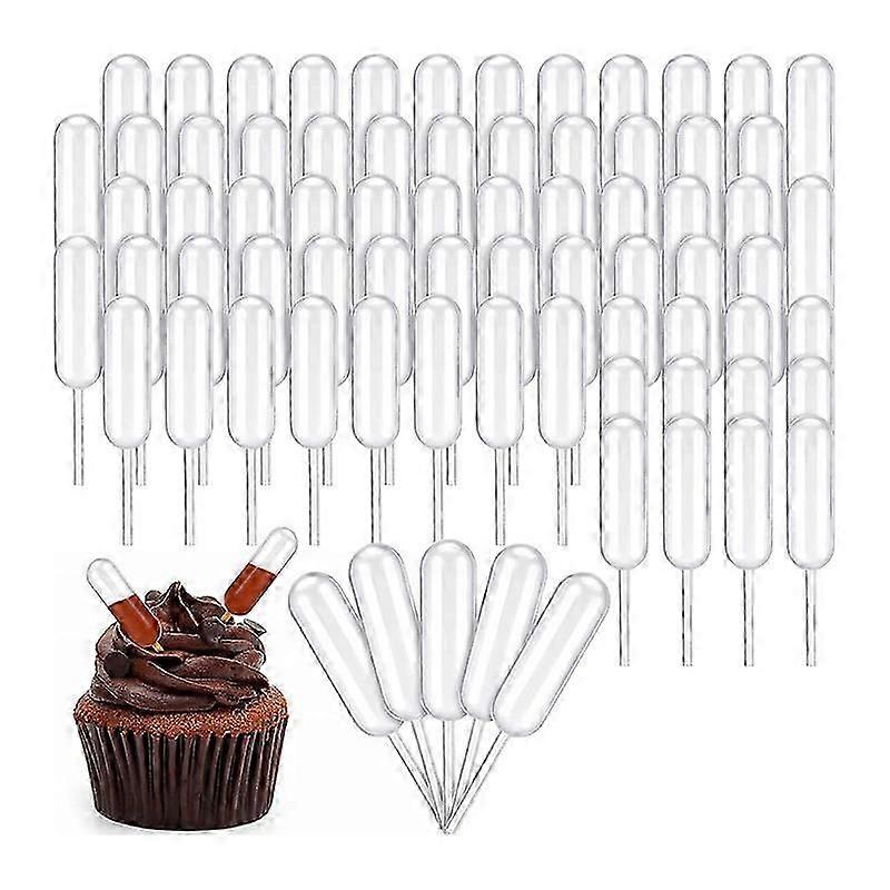 1000 Pcs 4 Ml Plastic Pipettes Squeeze fer Dropper Liquid Dropper fer Pipettes