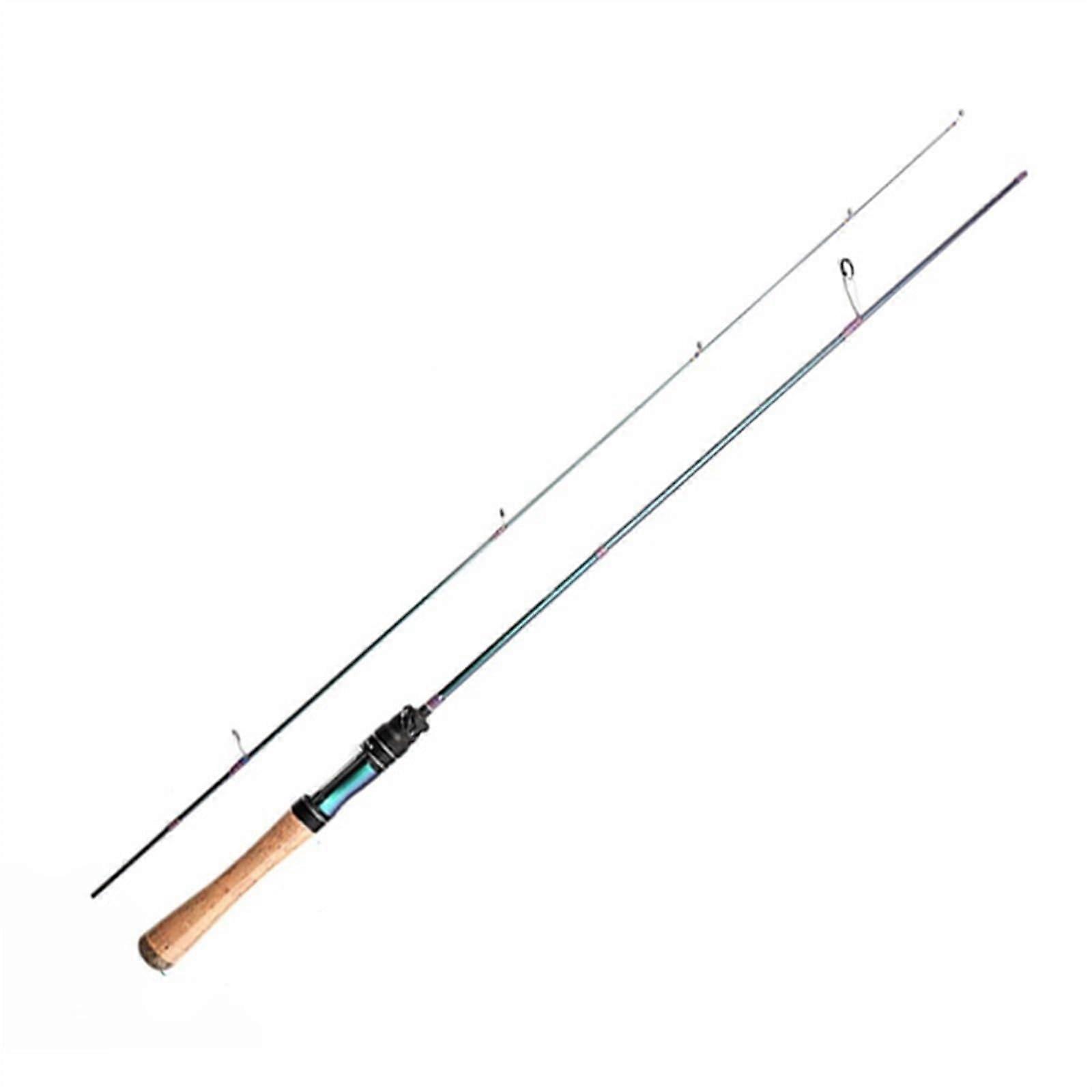 Fishing Rod Solid UL Tip Bait 0.68g Line 26lb Fast Ultralight Spinning Casting Rod for Trout Fishing (Color: Spinning, Size: 1.8m) 1.8m Spinning