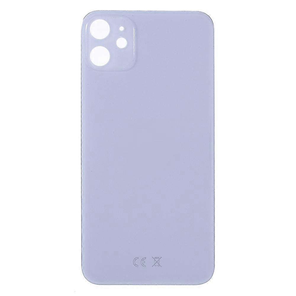 For iPhone 11 Back Battery Housing Cover Replacement Part (EU Version) (Big Hole)