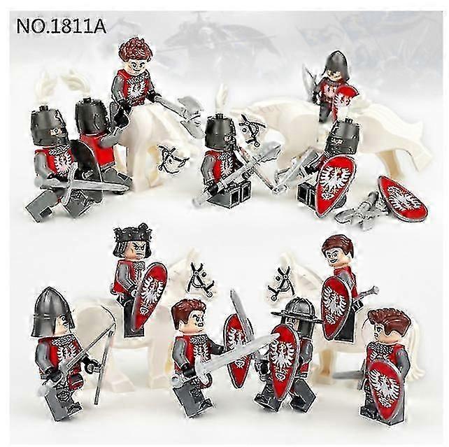 Ny version 1811En medeltida figur, vapentillbehör, barnmontering, barnpresenter