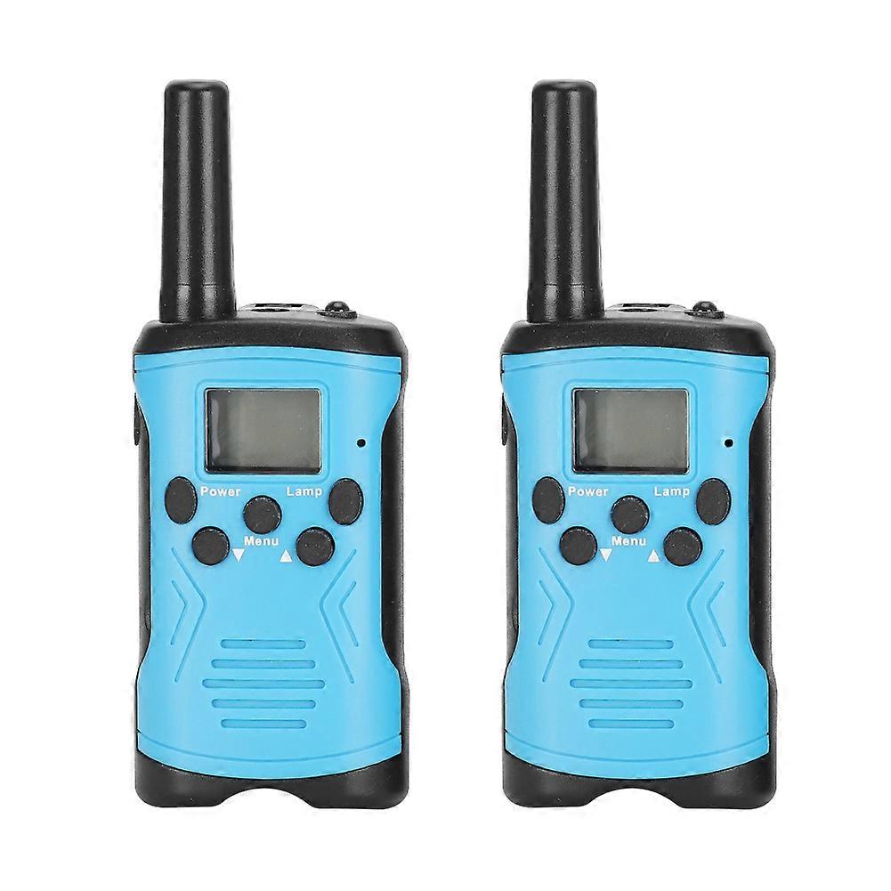 T50 2 db gyermek walkie talkie kültéri interphone walky talky játék 3KM (kék)