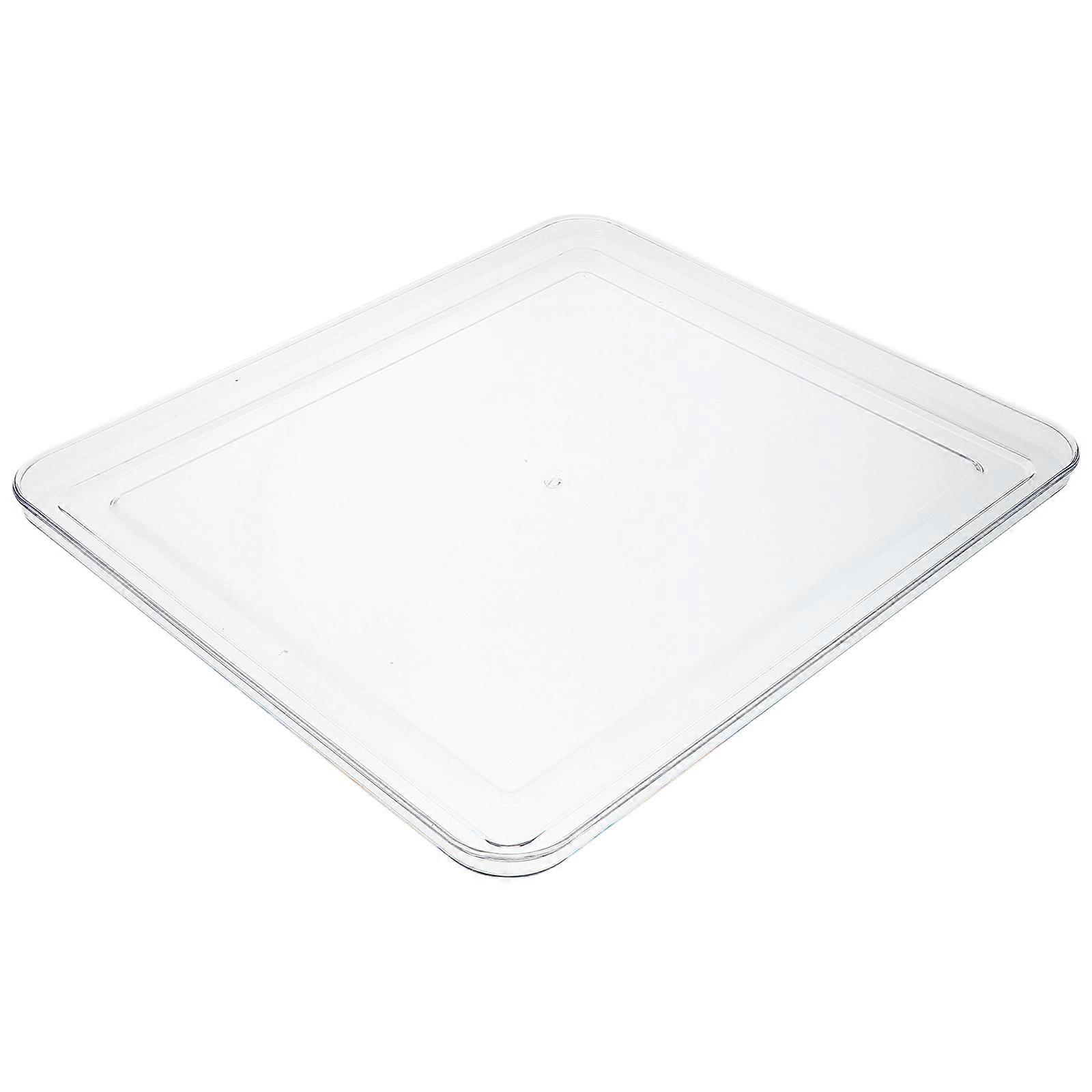 Catering Lids Clear Lid for Sushi Platter and Tiramisu Tray Transparent Kitchenware Buffet Settings and Reliable 1Set