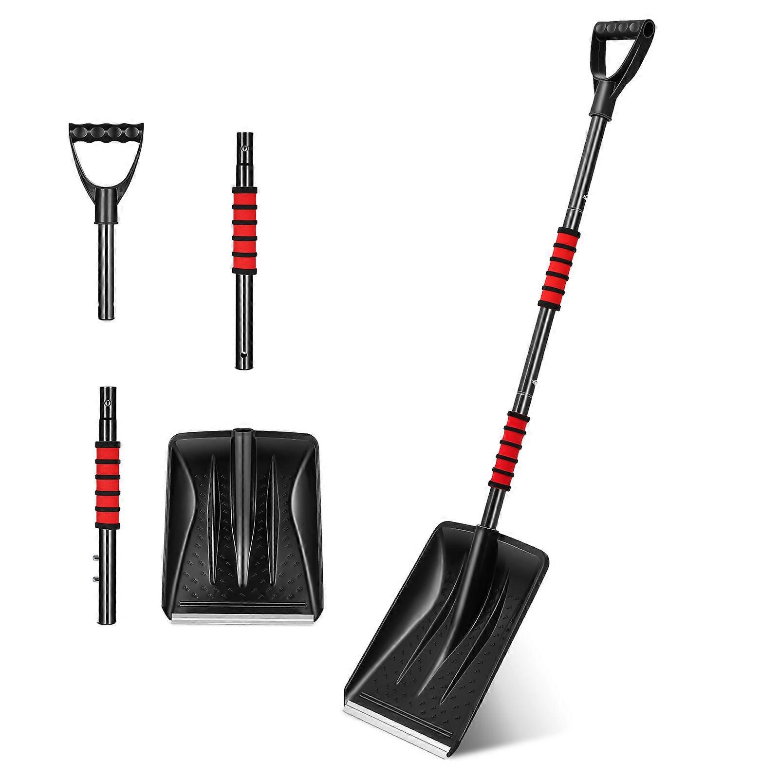 Snap Fastener Connection Snow Removing Equipment with PP Material for Adults 1Set