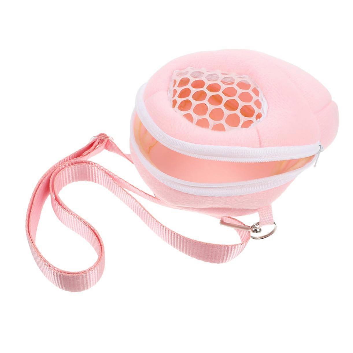 Hamster and Small Pet Carrier Breathable Mesh Carrying Bag Adjustable Shoulder Strap for Travel and Outings Medium