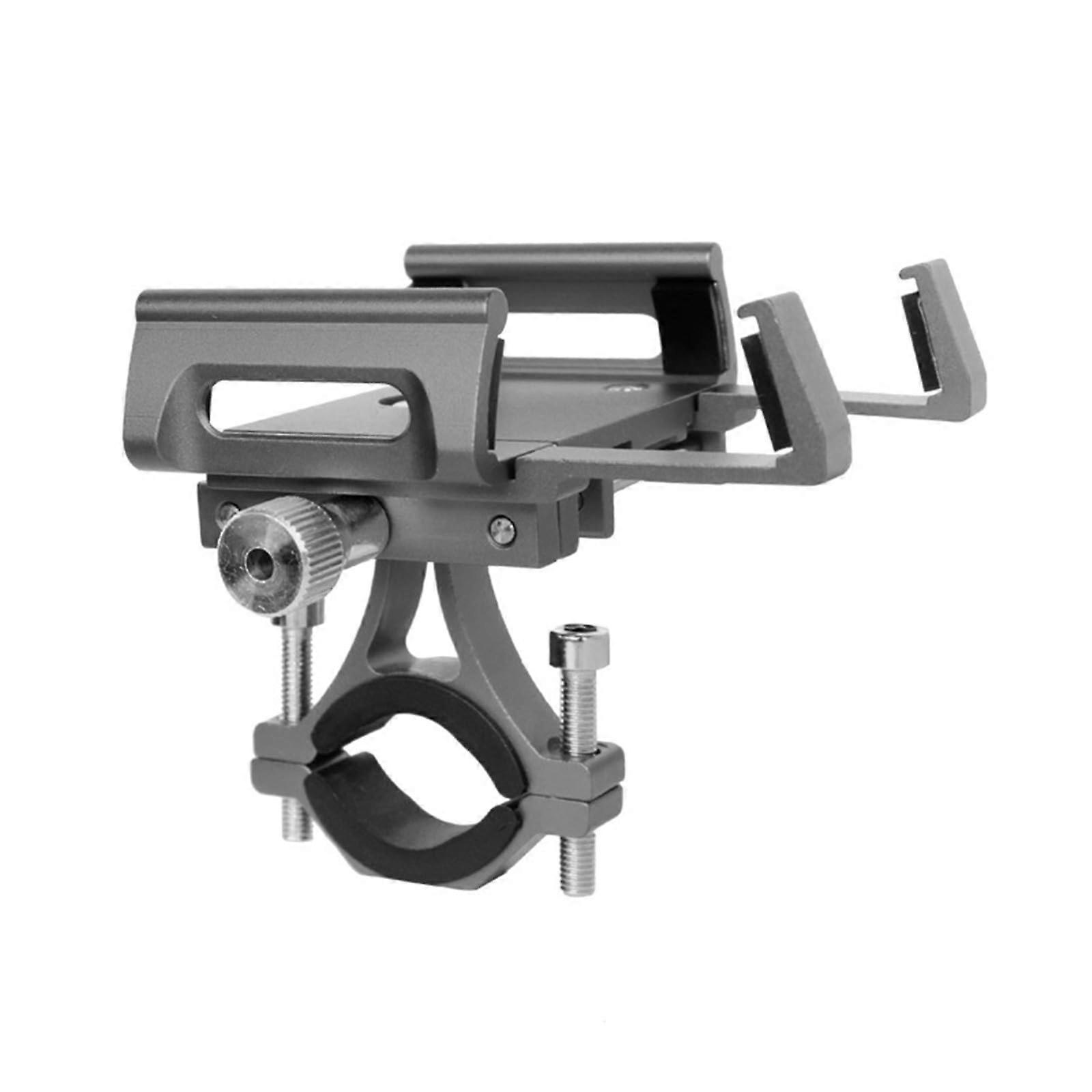 Bicycle Handlebar Clip Mount Bracket for Mobile Phones - Adjustable Phone Holder Compatible with Most Smartphones