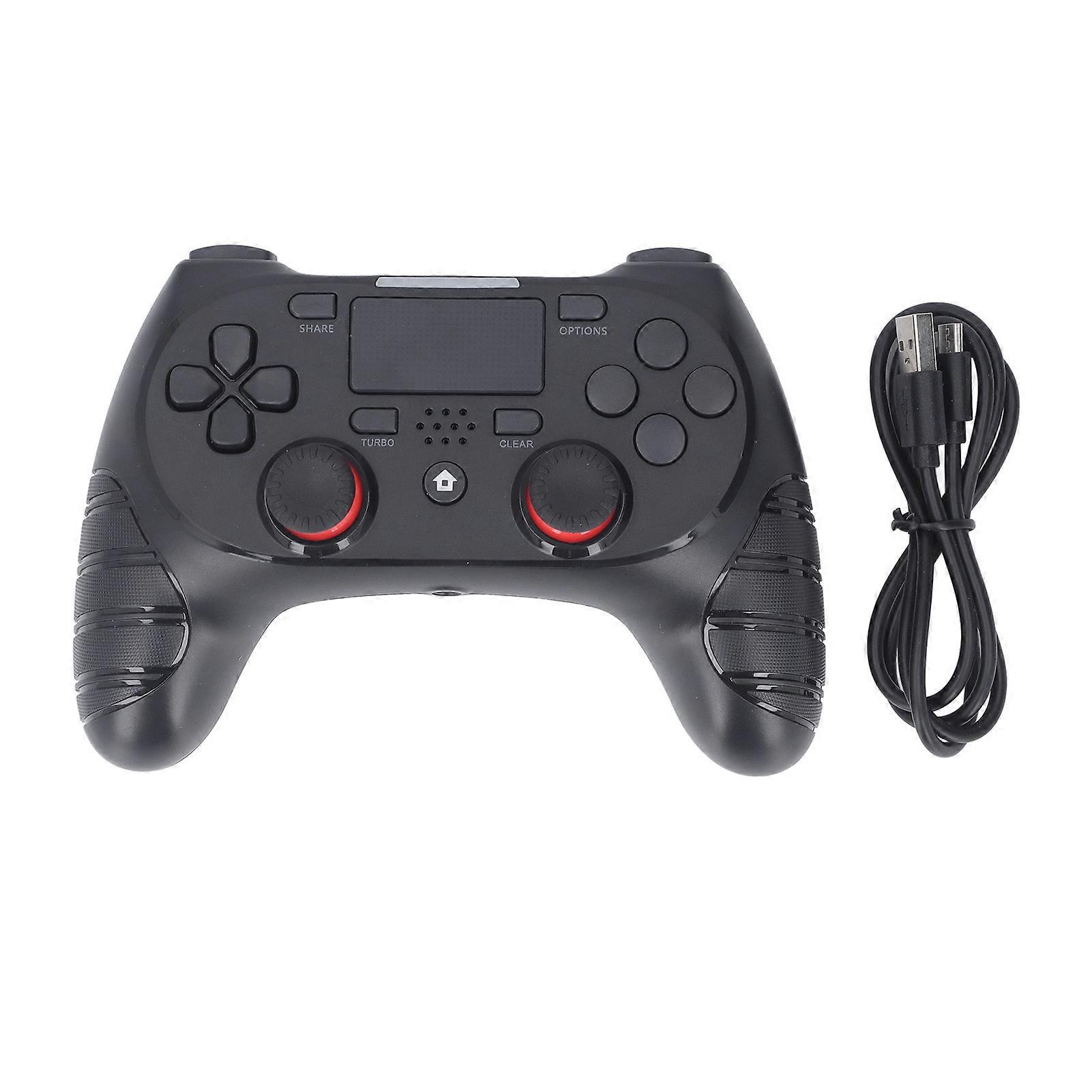 Wireless Gaming Controller BT5.2 with Dual Vibration, 6-Axis Gyro, 3.5mm Jack for PC/Android