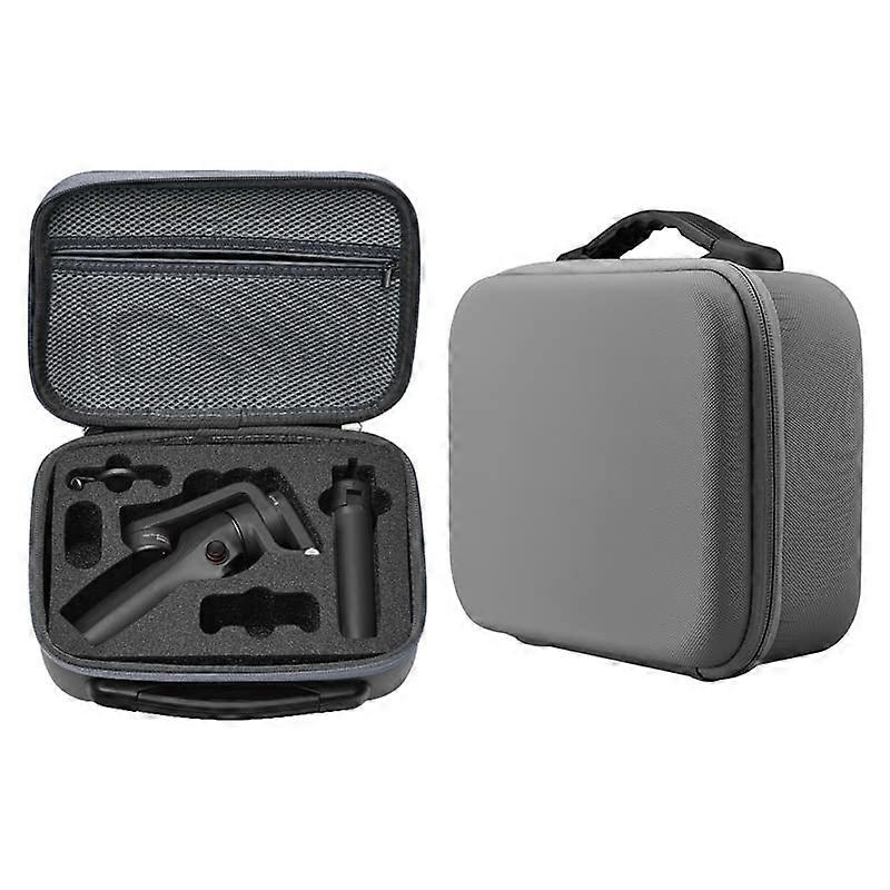 Stabilizer Carry Bag Travel Storage Bag for DJI Osmo Mobile 6, Hard Shell Stabilizer Shoulder Bag with Inner Sponge Storage Mesh, 26 x 20 x 8.5 cm
