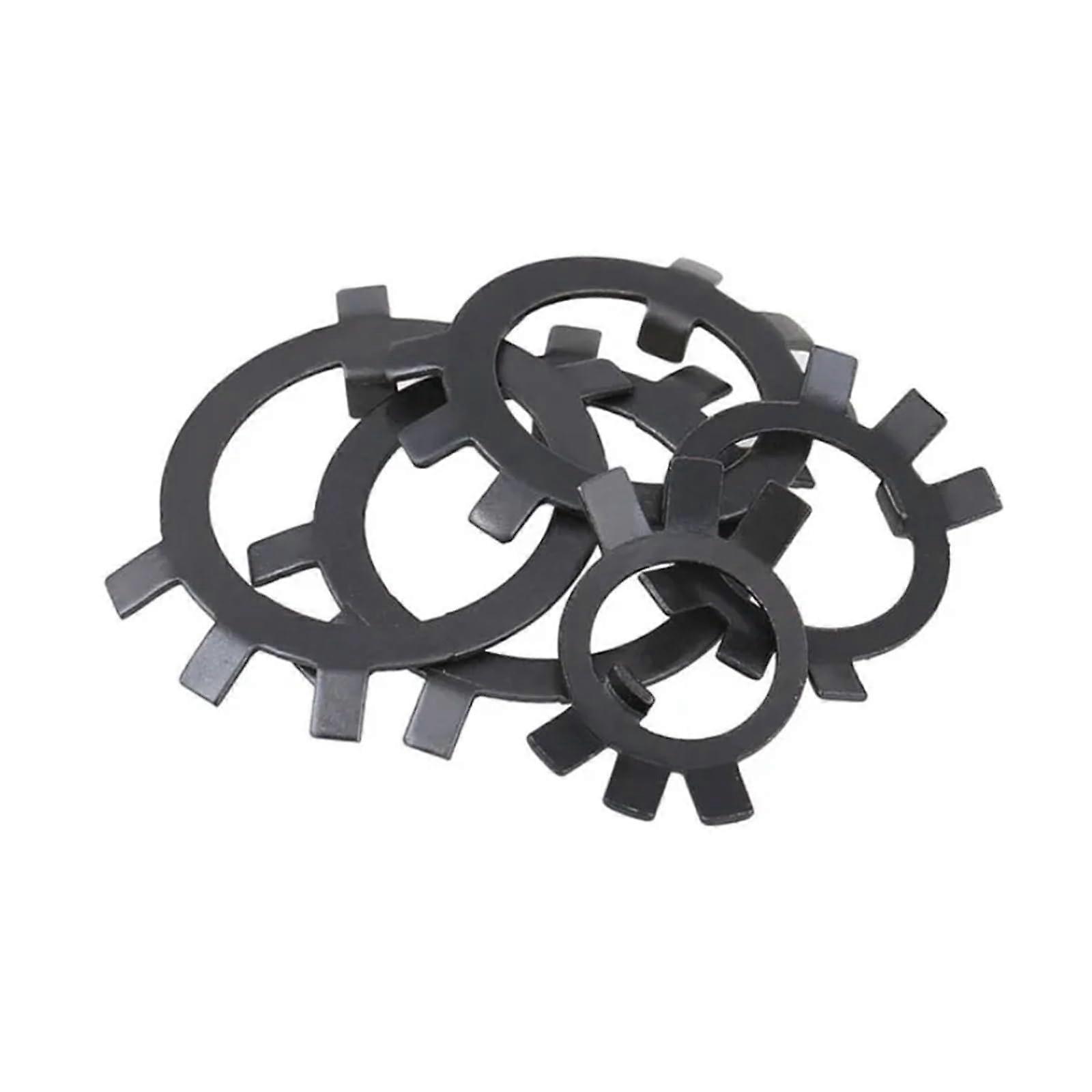 1–10 pieces black lock washers for slotted round nuts M10M60 (M205Pcs Carbon steel)