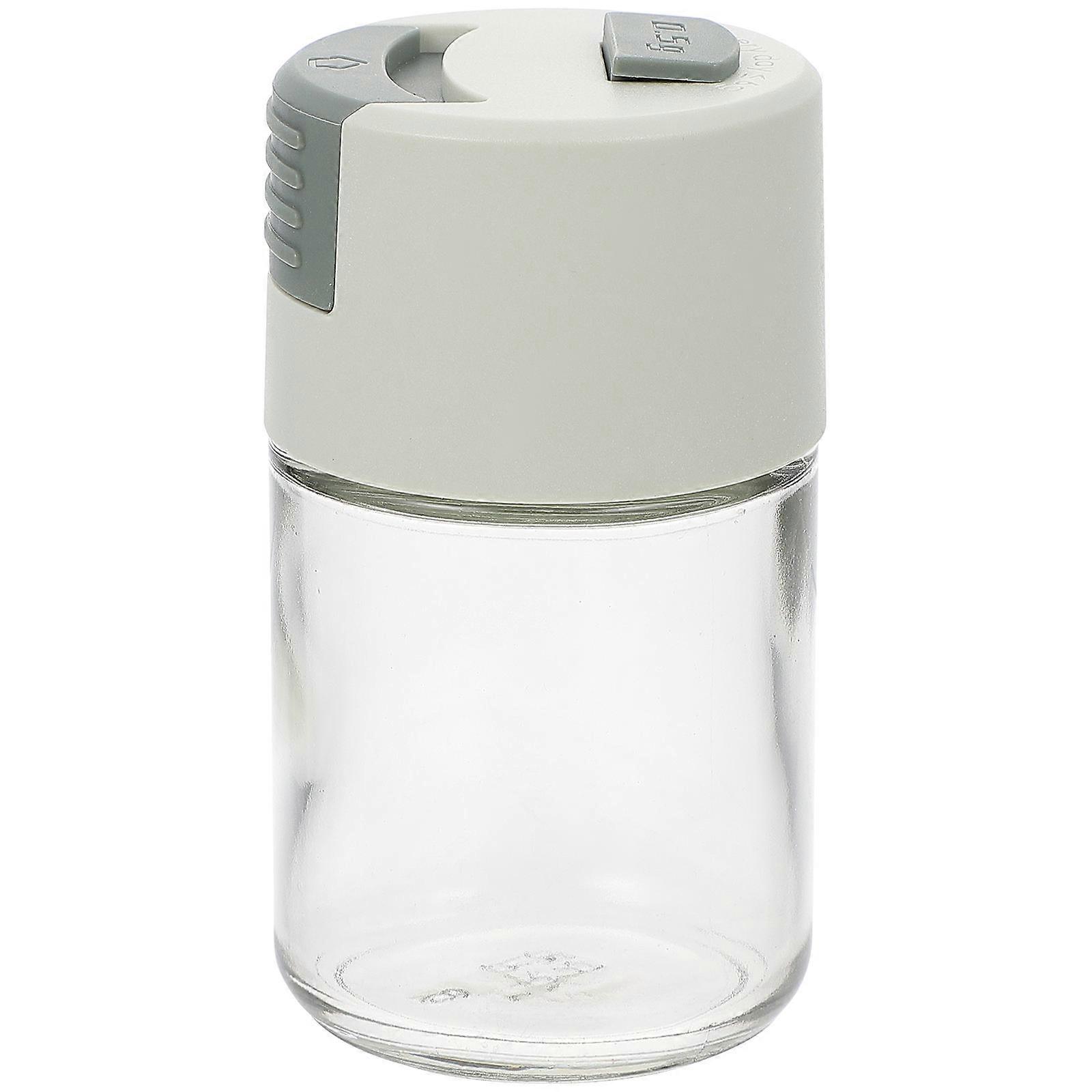Kitchen Spice Jar Small and Light Professional Design Barbecue Condiment Jar Spice Container PP ABS Glass 1Pack