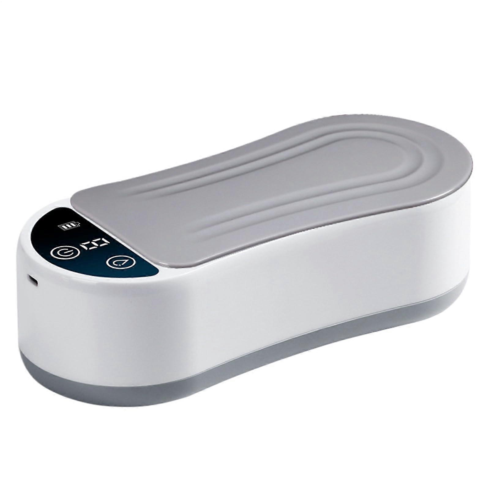Ultrasonic cleaner, electric, rechargeable, precise, for silver, coins, glasses