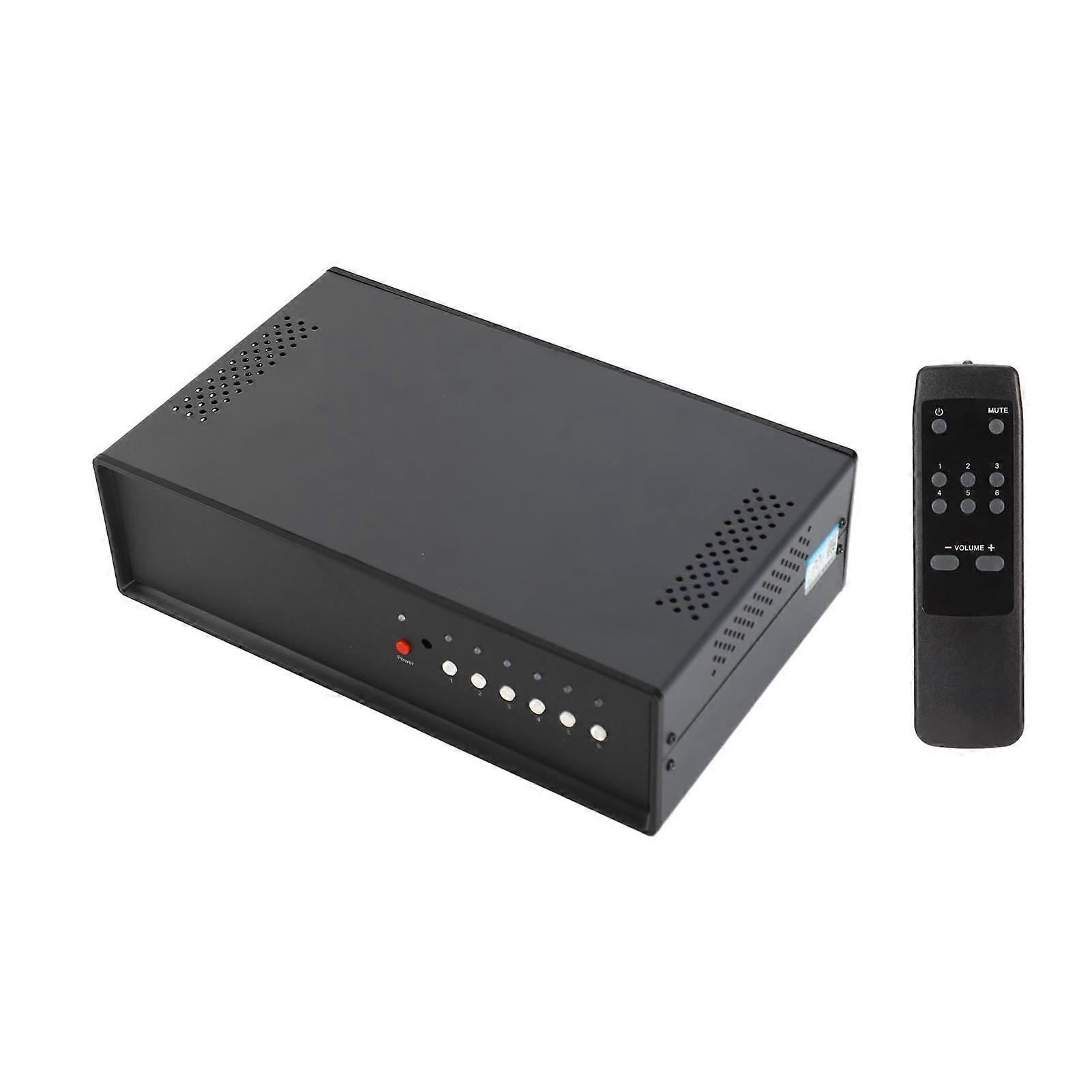 Professional Passive Power Amplifier Speaker Switcher with Lossless Conversion, EU Plug