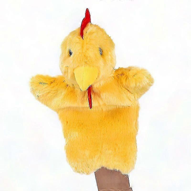 Huhn Soft Plüsch Handpuppe gefüllt