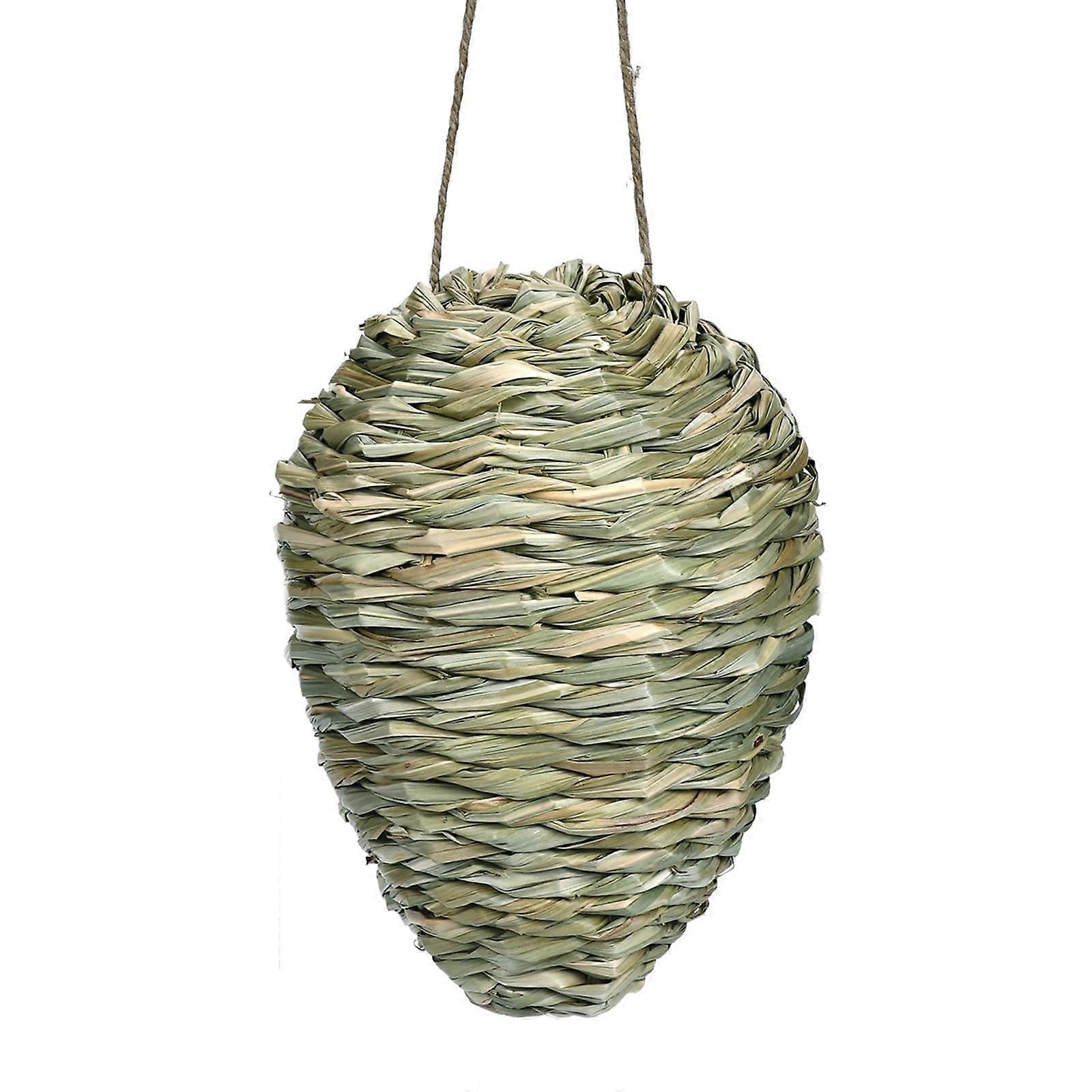 Resistant Artificial Nest Decoy for Wasps Deterrent Outdoor Hanging Nest for Garden and Patio Decoration
