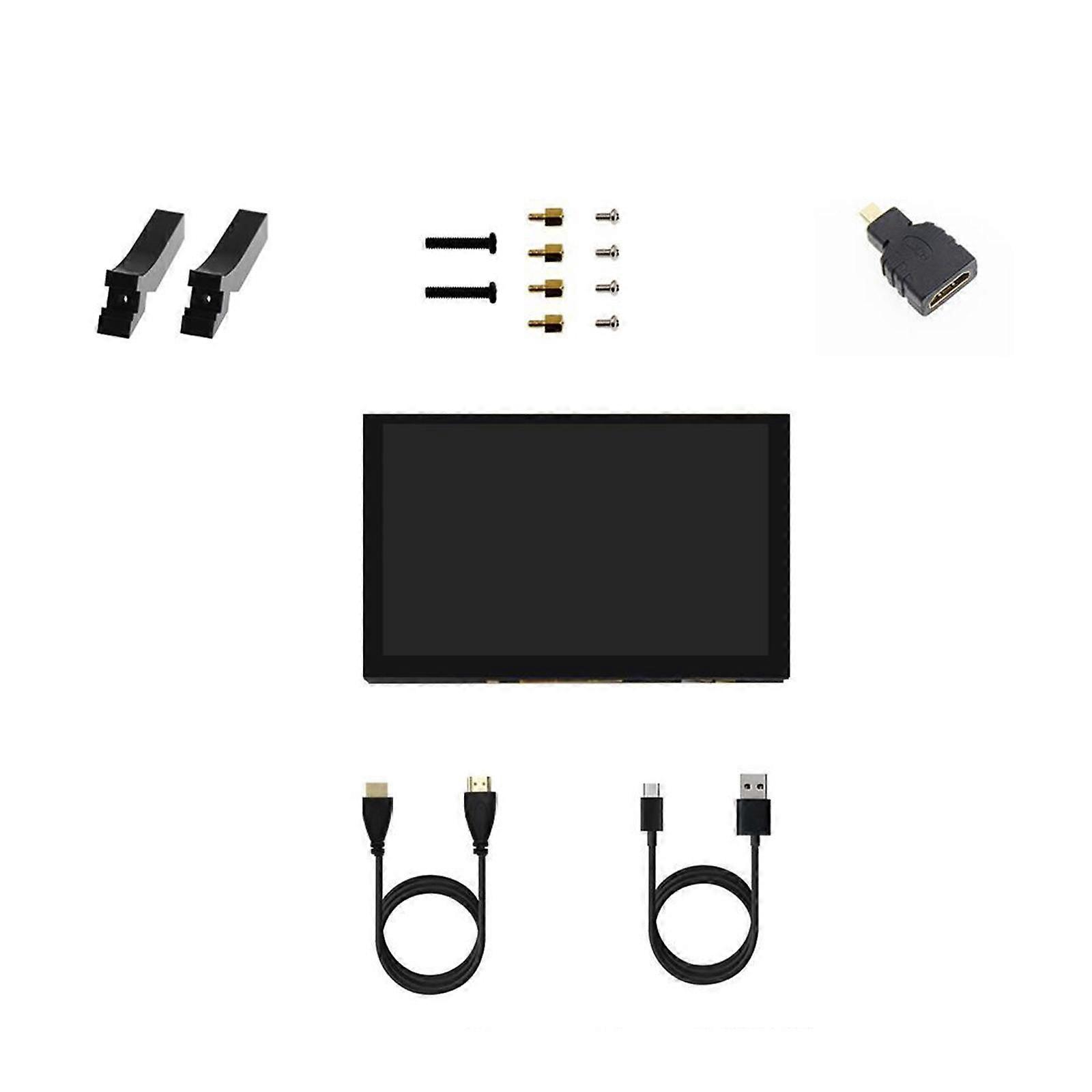 5inch Touchable Screen Display Monitor Panel LCD Capacitive Touchable Display 1024x600 For 5 3B+ 4B Development Board Multicolor