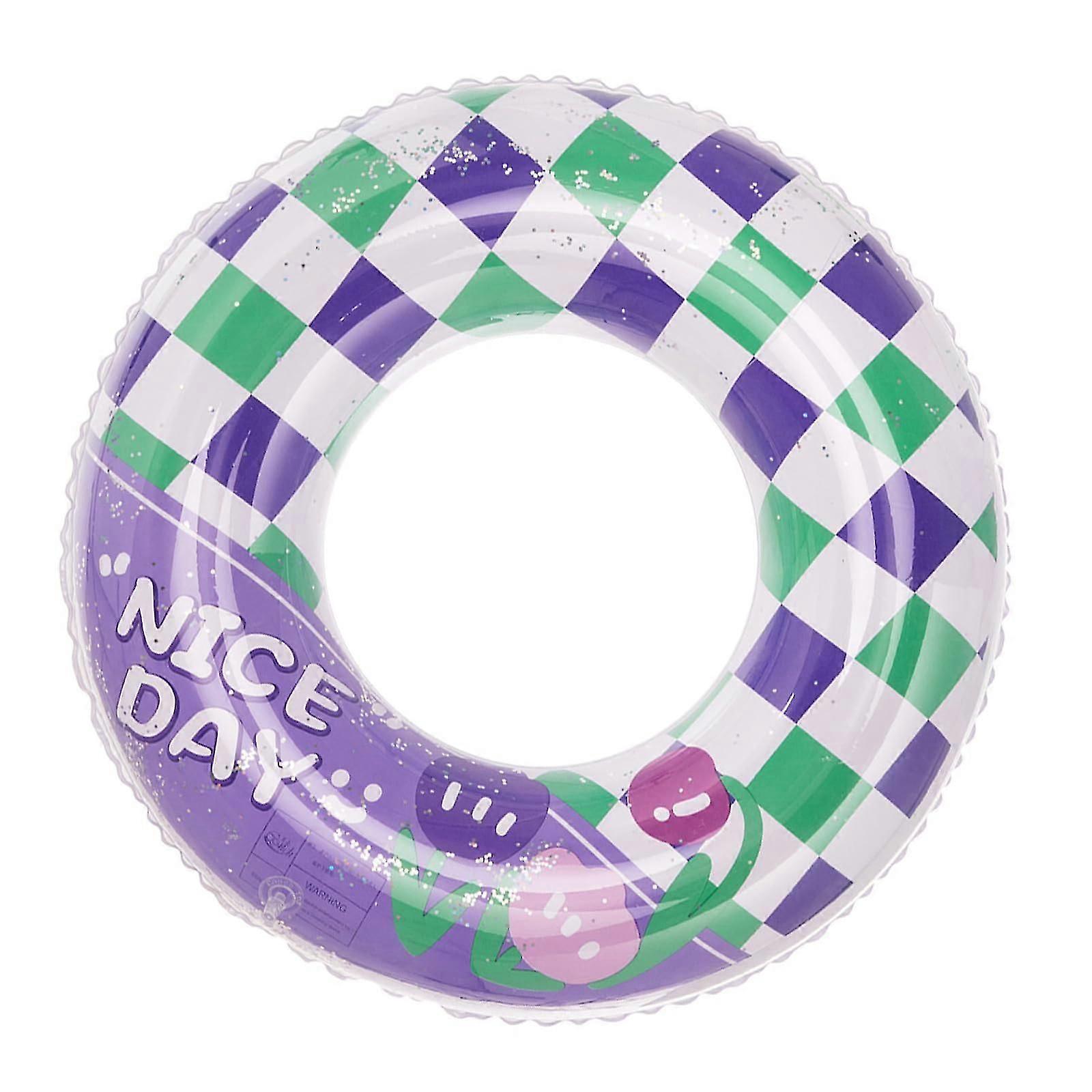 Rainbow Tail Inflatable Swim Rings for Toddlers  Durable and Portable