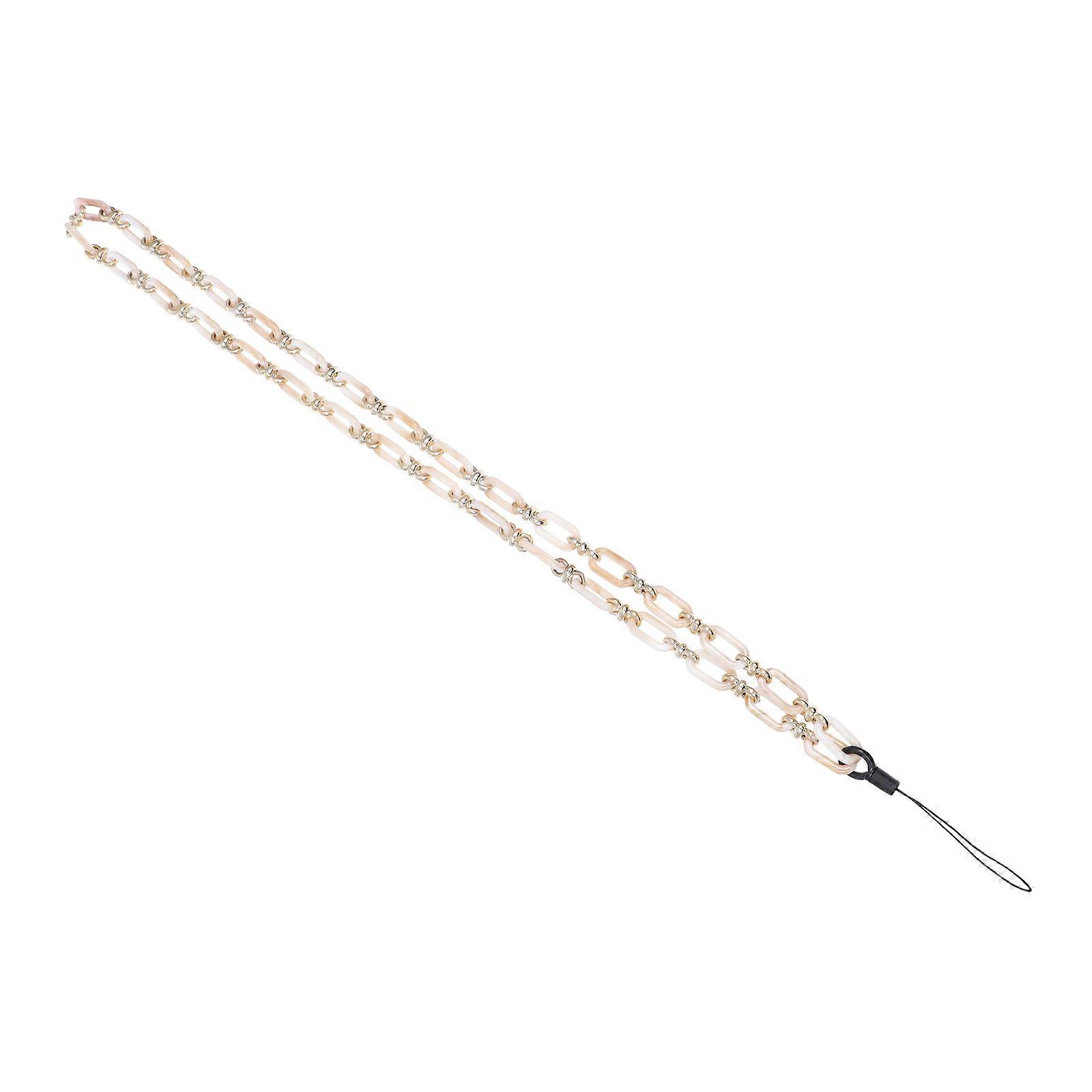 Mobile Phone Hanging Chain Anti-theft Tether For General Users 40X2.4Cm Acrylic 1Set