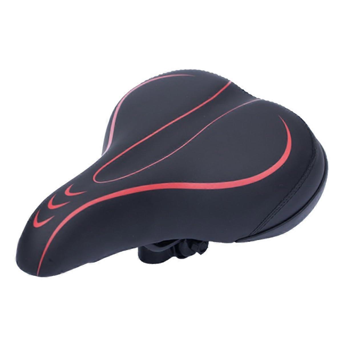 Inflatable Bicycle Saddle with Thick Padding, Comfortable Seat for Road Bikes