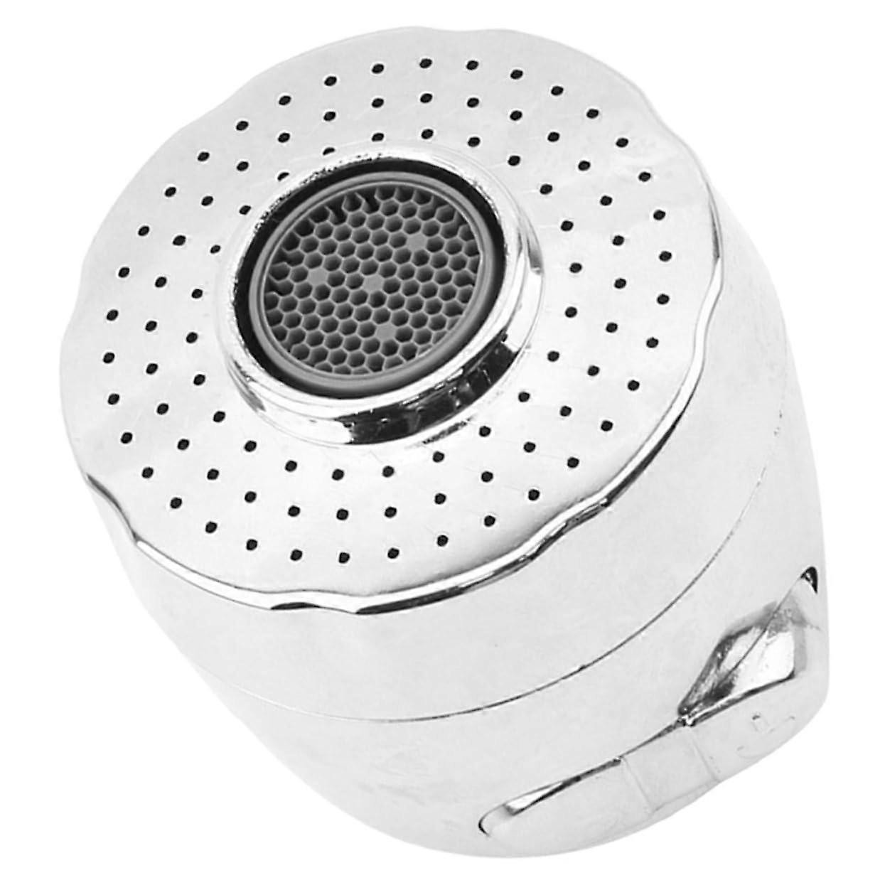 Faucet Filter Extension And Aerator For Sink, Kitchen Faucet Attachment, Silver ABS Material, Basin Sprayer