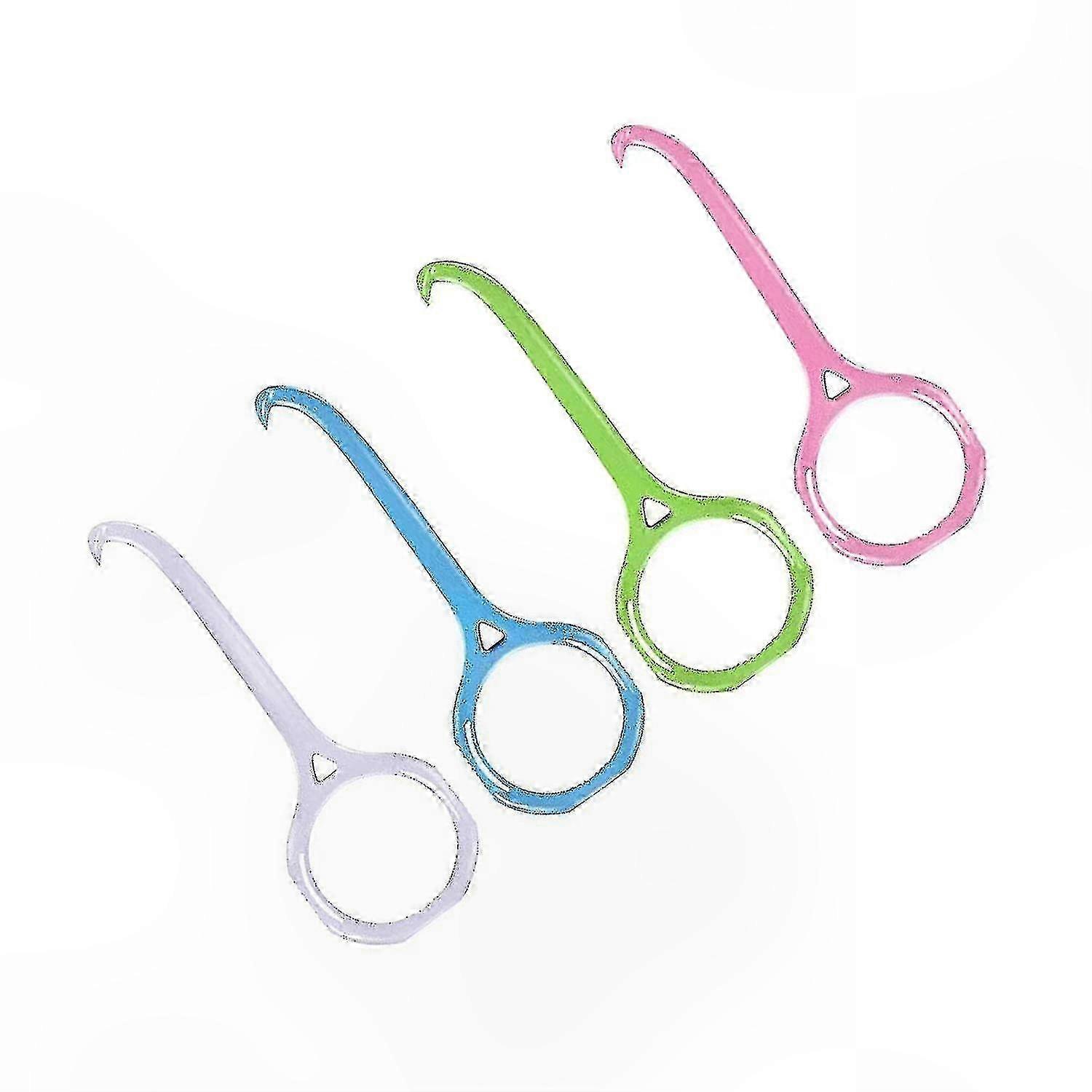 Clear Aligner Removal Tool Set, 4-Pack Oral Care Accessories for Invisible Braces, Multi-Color Disassembly Tools