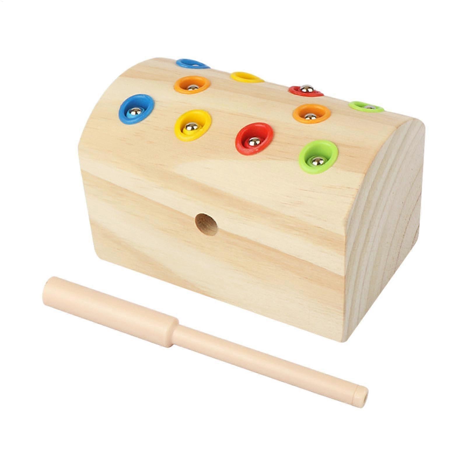 Magnetic Worm Game Wooden Magnetic Toy for Early Learning and Parent-Child Interaction, Christmas Easter Party