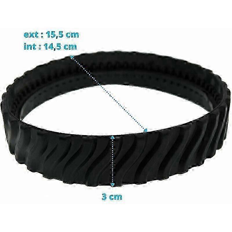 2025 2 tracks adaptable for Zodiac MX6 MX8 MX9, pool cleaner robot tires R0526100