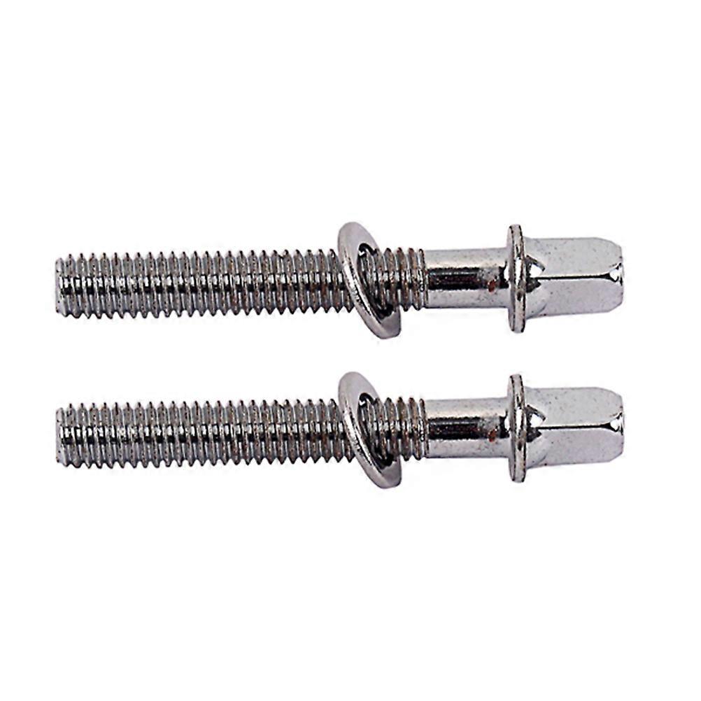 Drum Mounting Screws 50mm With Washers For Snare Drum Musicians Durable Tension Adjustment 2Pcs