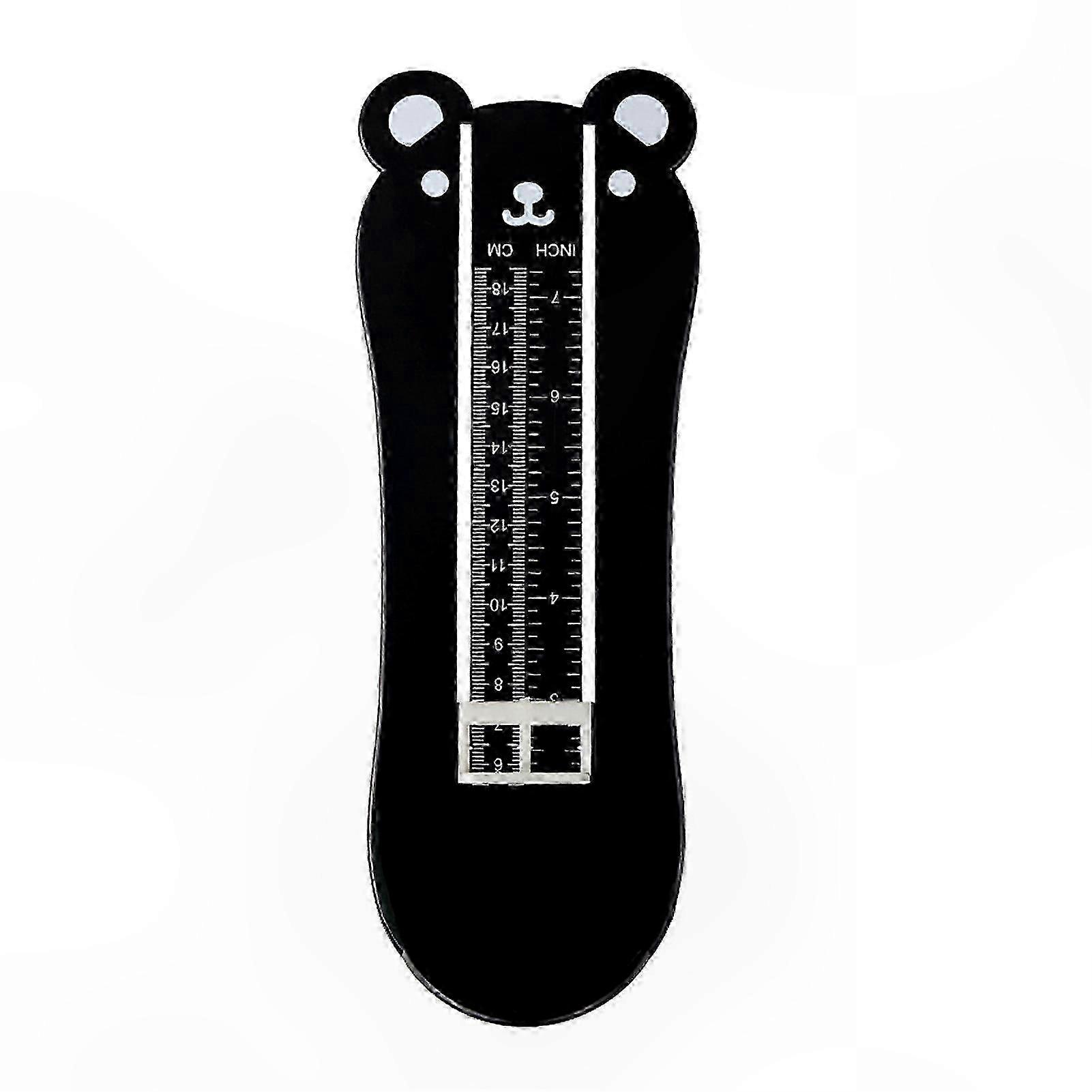 Foot Measuring Tool for All Ages Accurate Length Gauge for Home Use Shoe Size Chart for Infants Kids and Adults