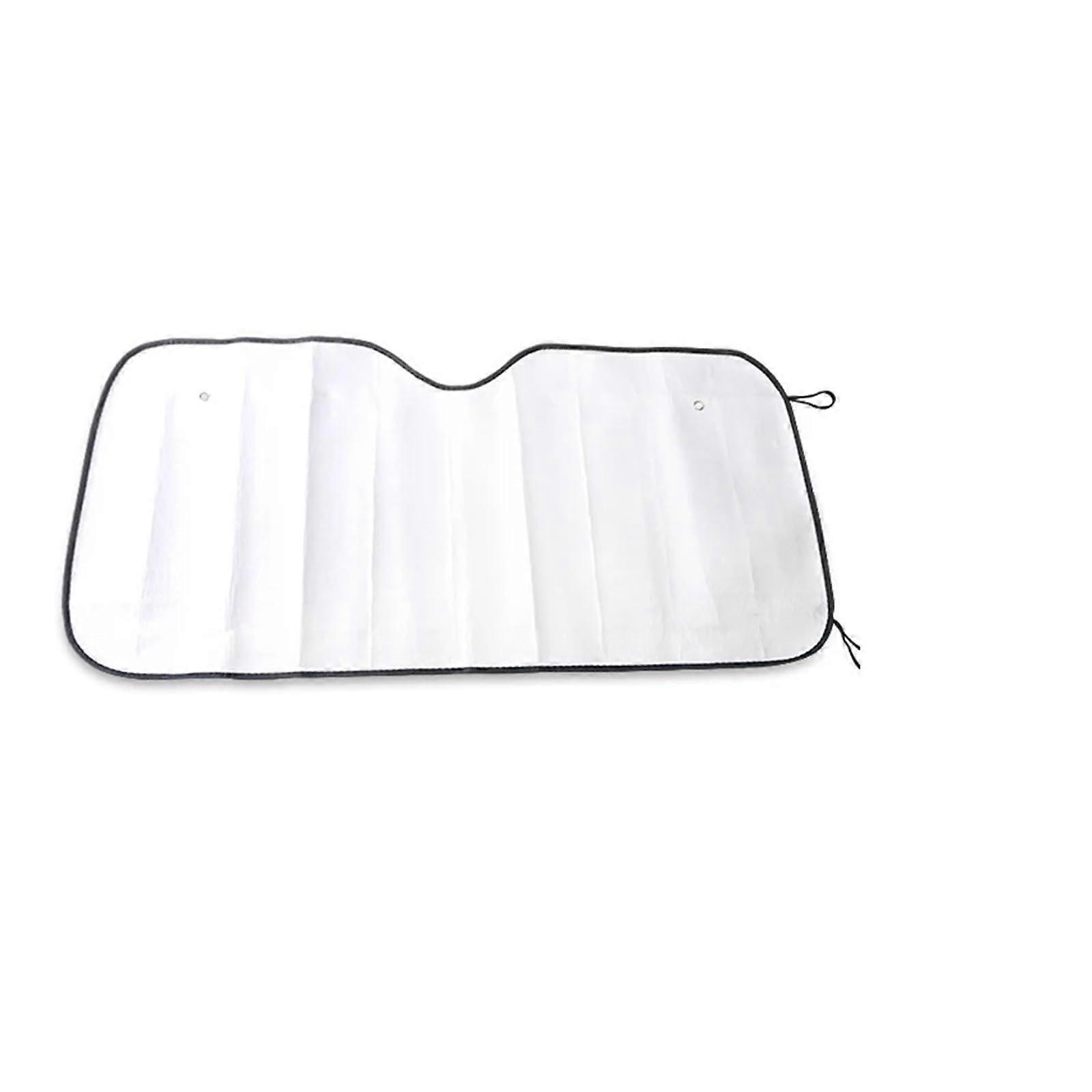 Car Window Sunshade UV Protection Front And Rear Windshield 130cm Universal Fit